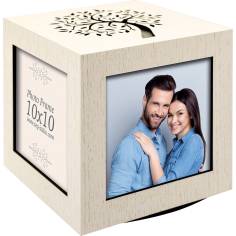 ZEP Norman small         4x10x10 cubo portafoto in legno