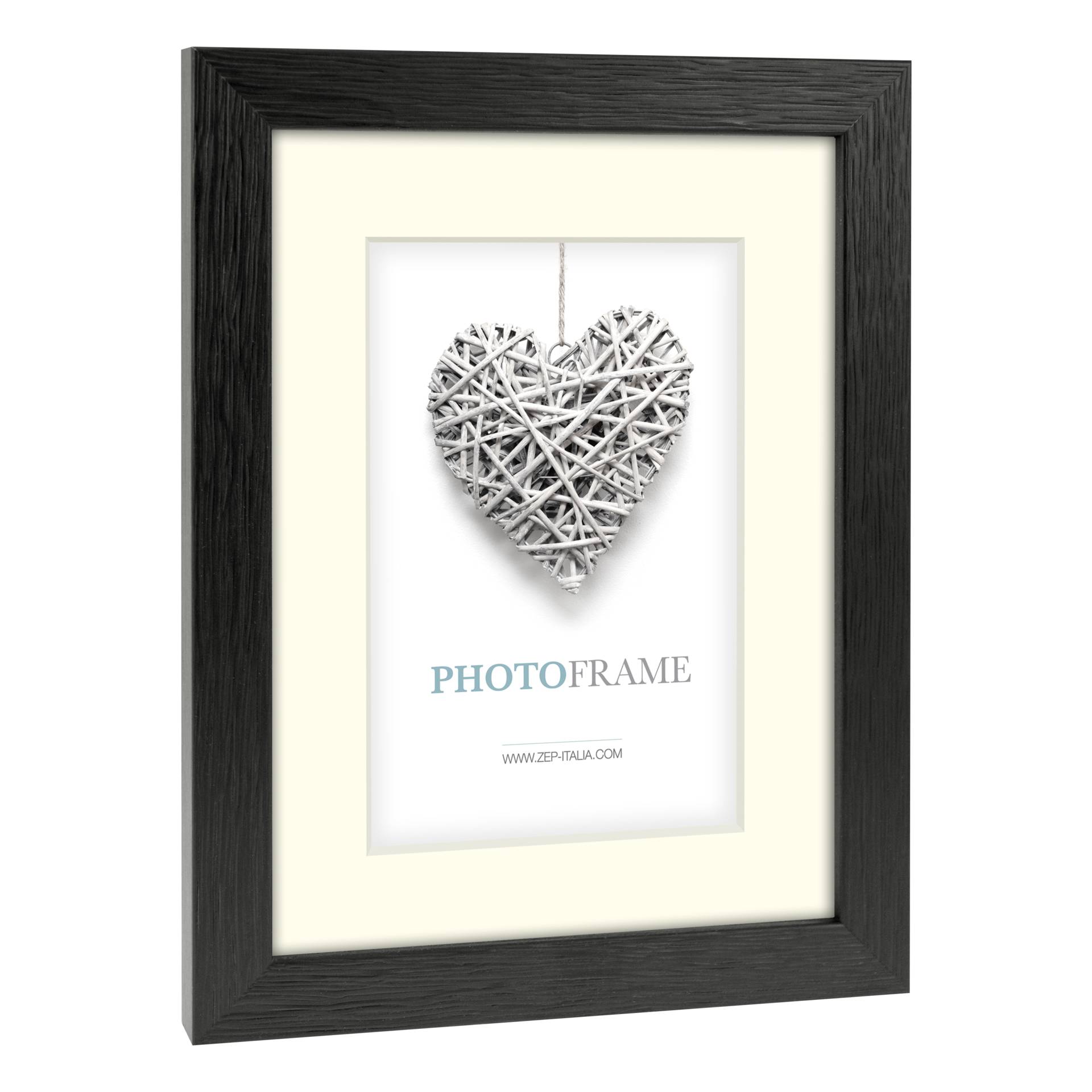 ZEP Regent 5 Passepartout  30x40 legno cornice taupe V32345