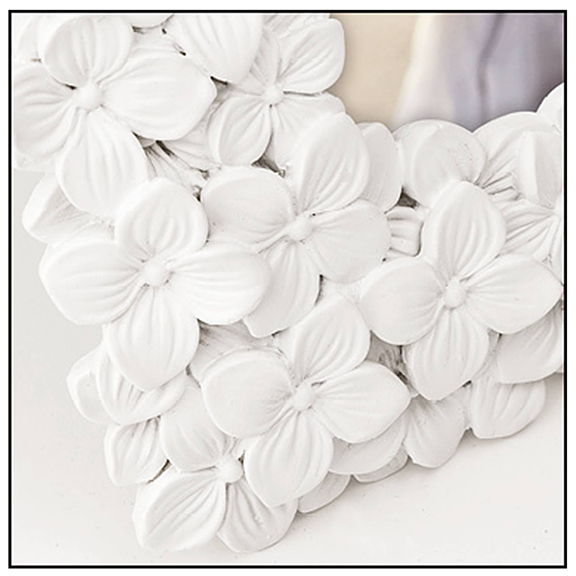 ZEP Blumen                 15x20 Kunstharz Portafoto bian. E