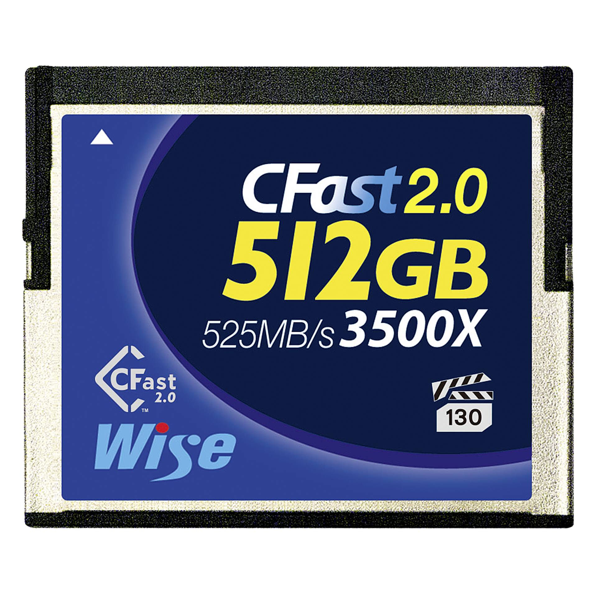 Wise CFast 2.0 Card 3500x  512GB blu