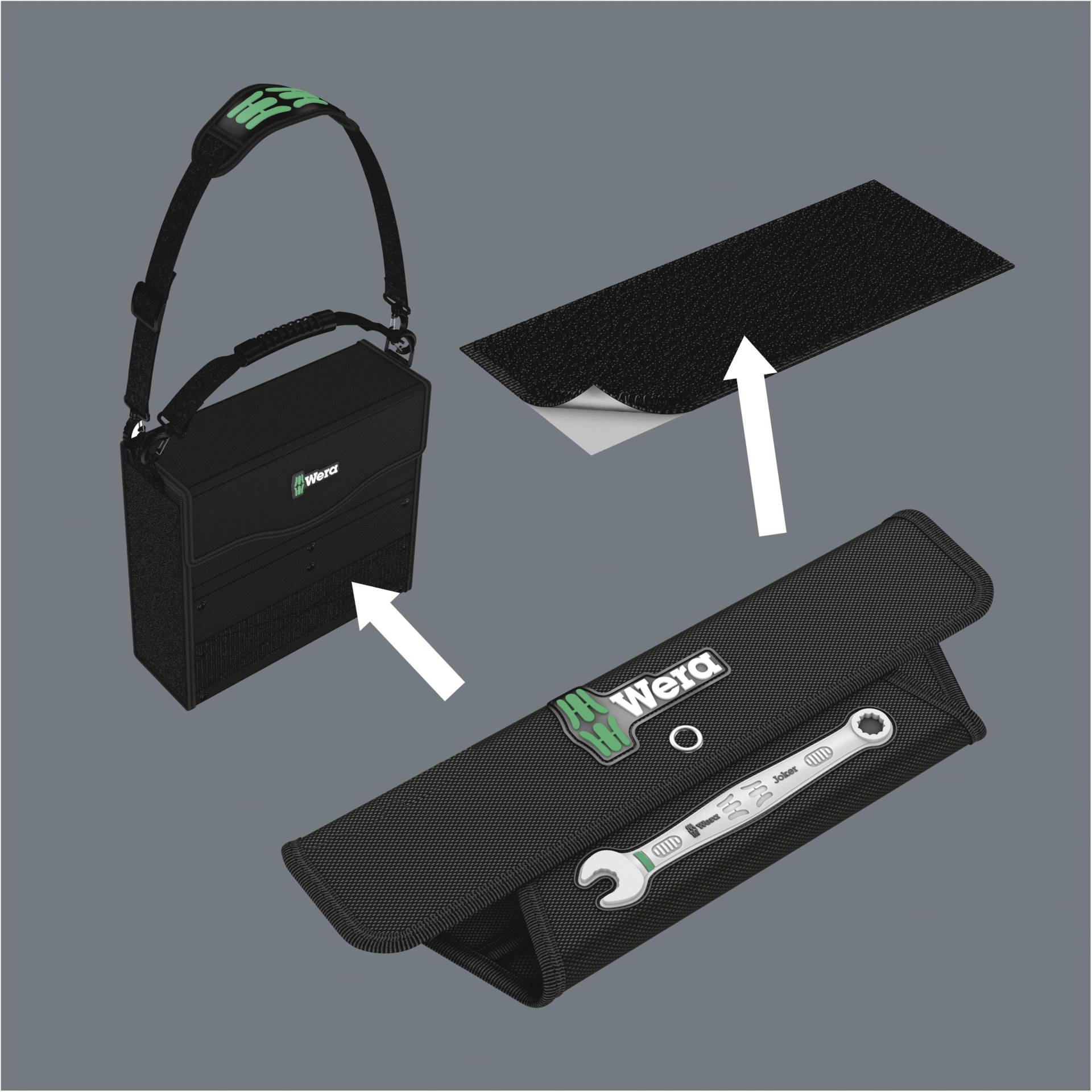 WERA 6003 Joker 5 set 1  chiave a forchetta e chiave poligon