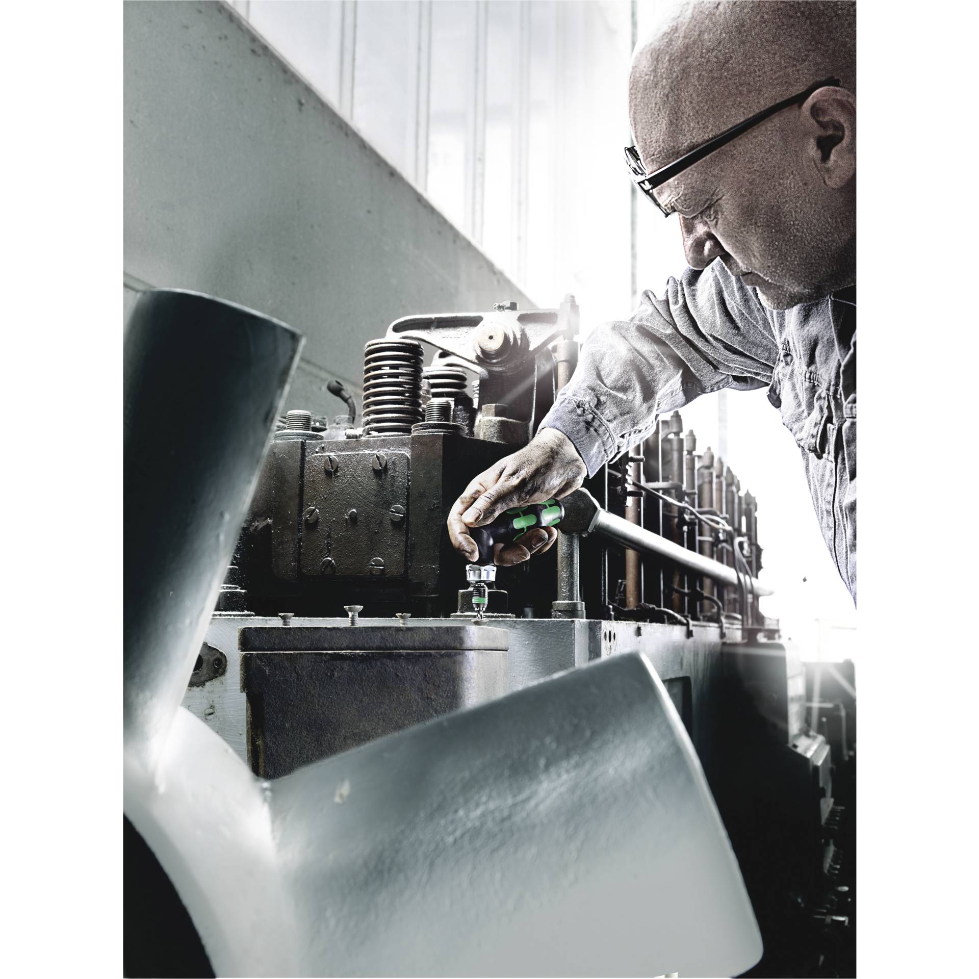 WERA Kraftform Kompakt Pistol RA combi screwdriver w. 6 Bits