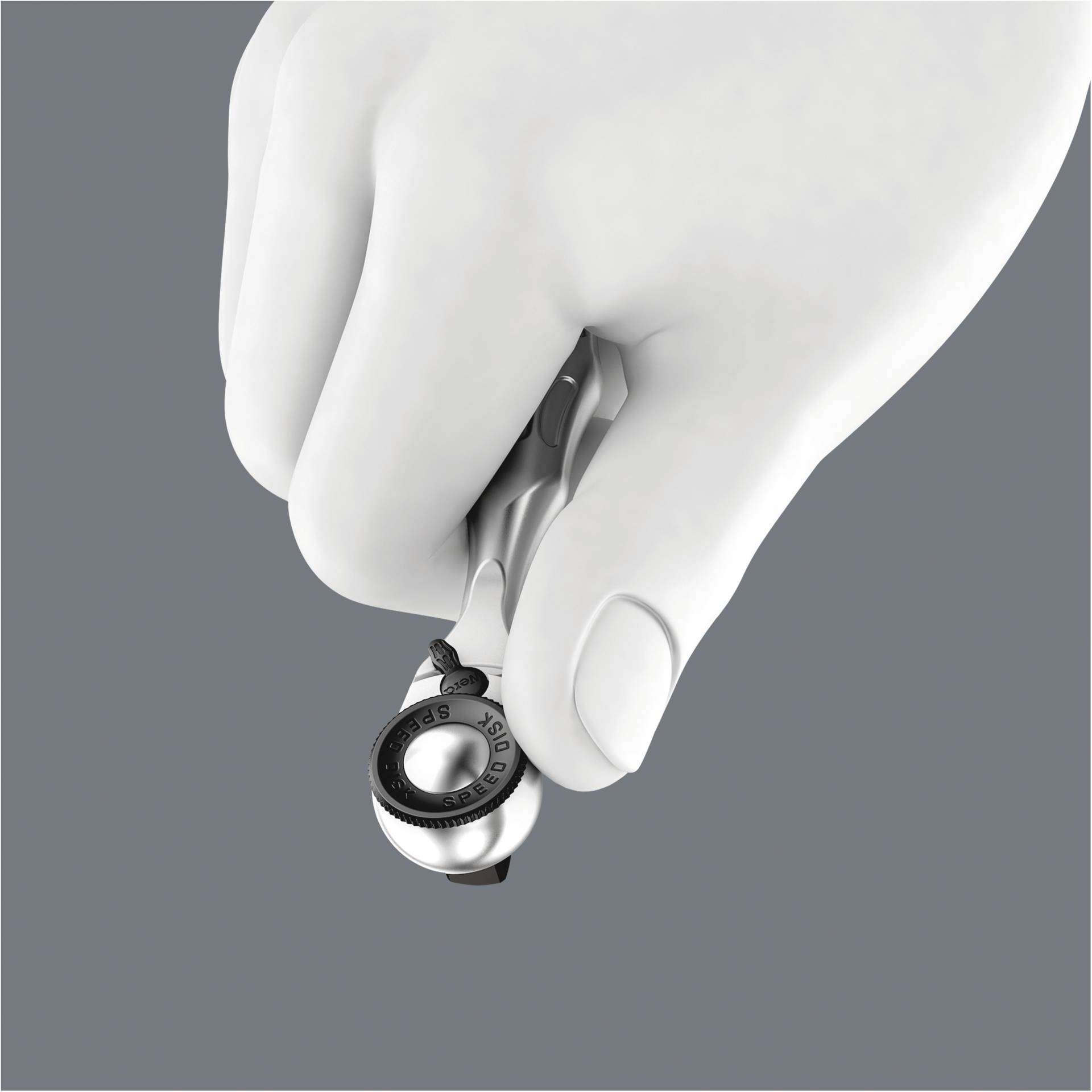 WERA 8008 A Zyklop Mini 3 Ratchet with 1/4  drive