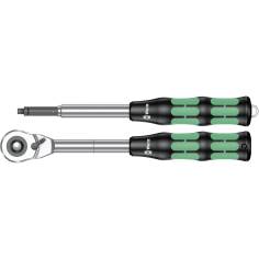 WERA Zyklop Hybrid Set w. 1/2  drive and handle extens.