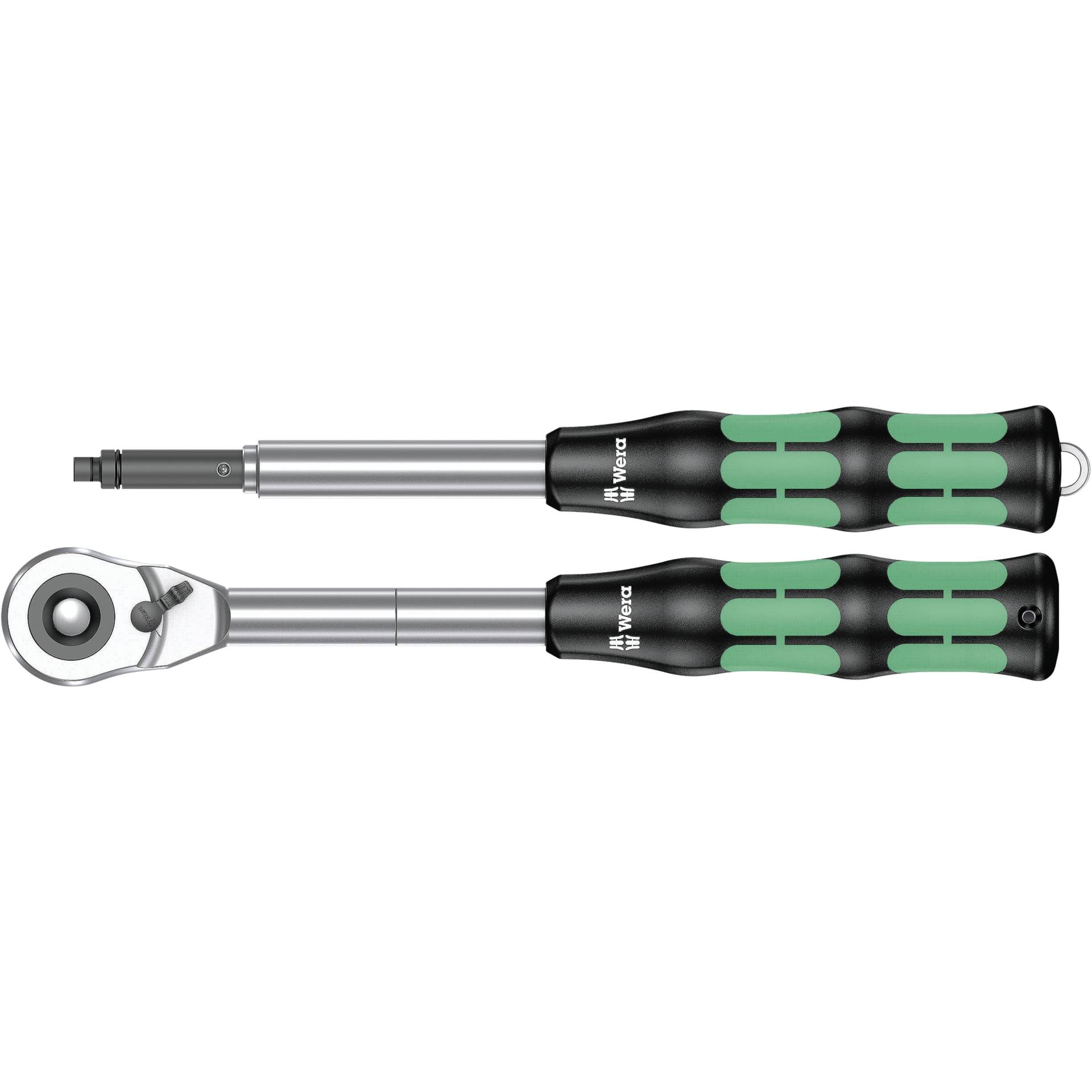 WERA Zyklop Hybrid Set w. 1/2  drive and handle extens.