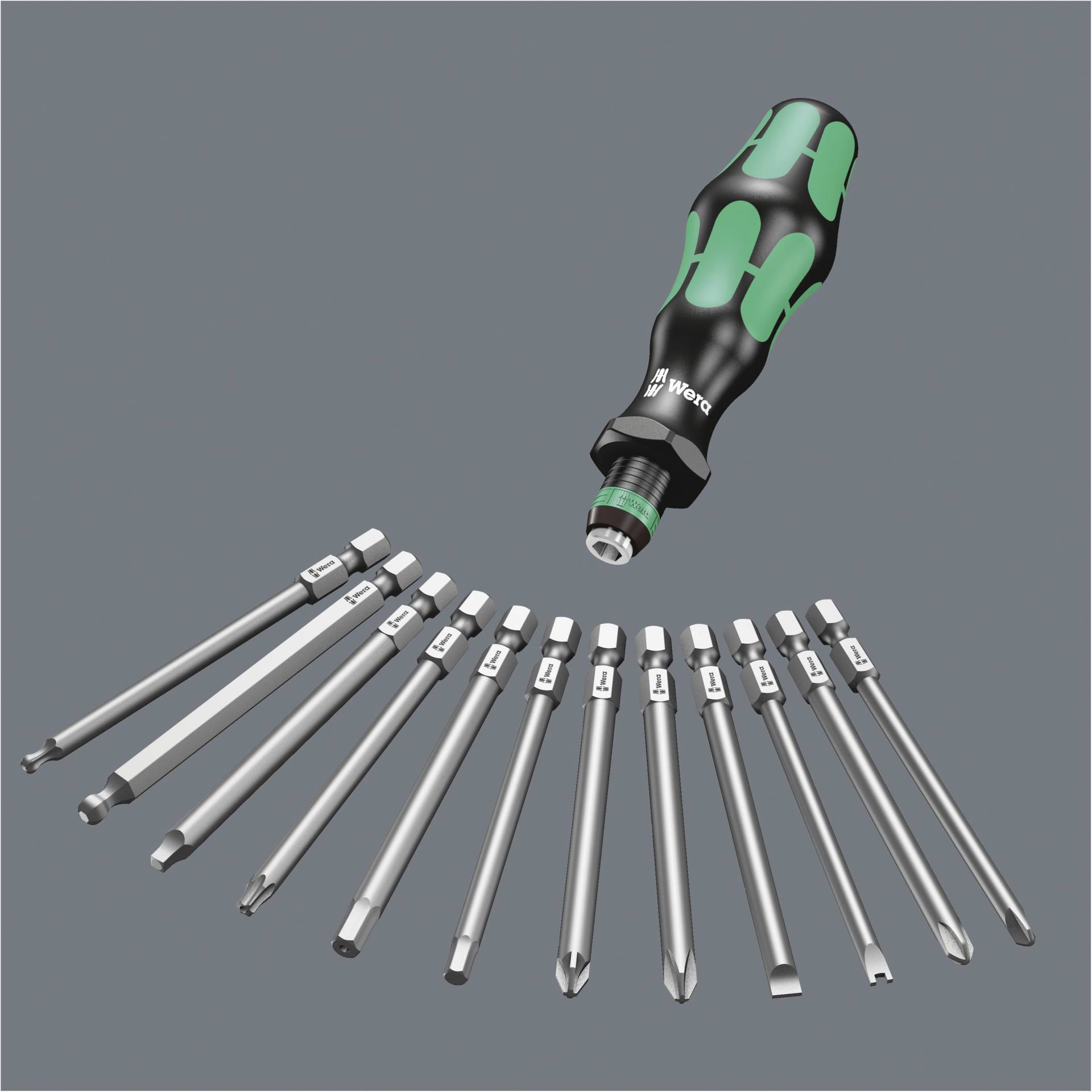WERA Kraftform Kompakt M 1 Metal Bit-Check