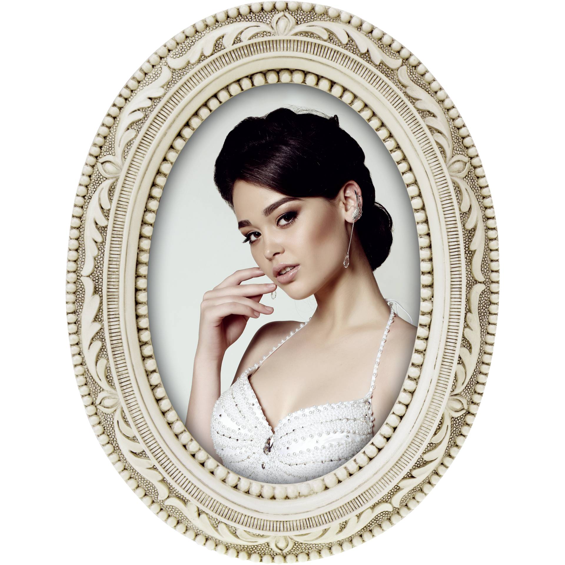 ZEP Nechatel    10x15 portafoto resina sint. bianco EH3646