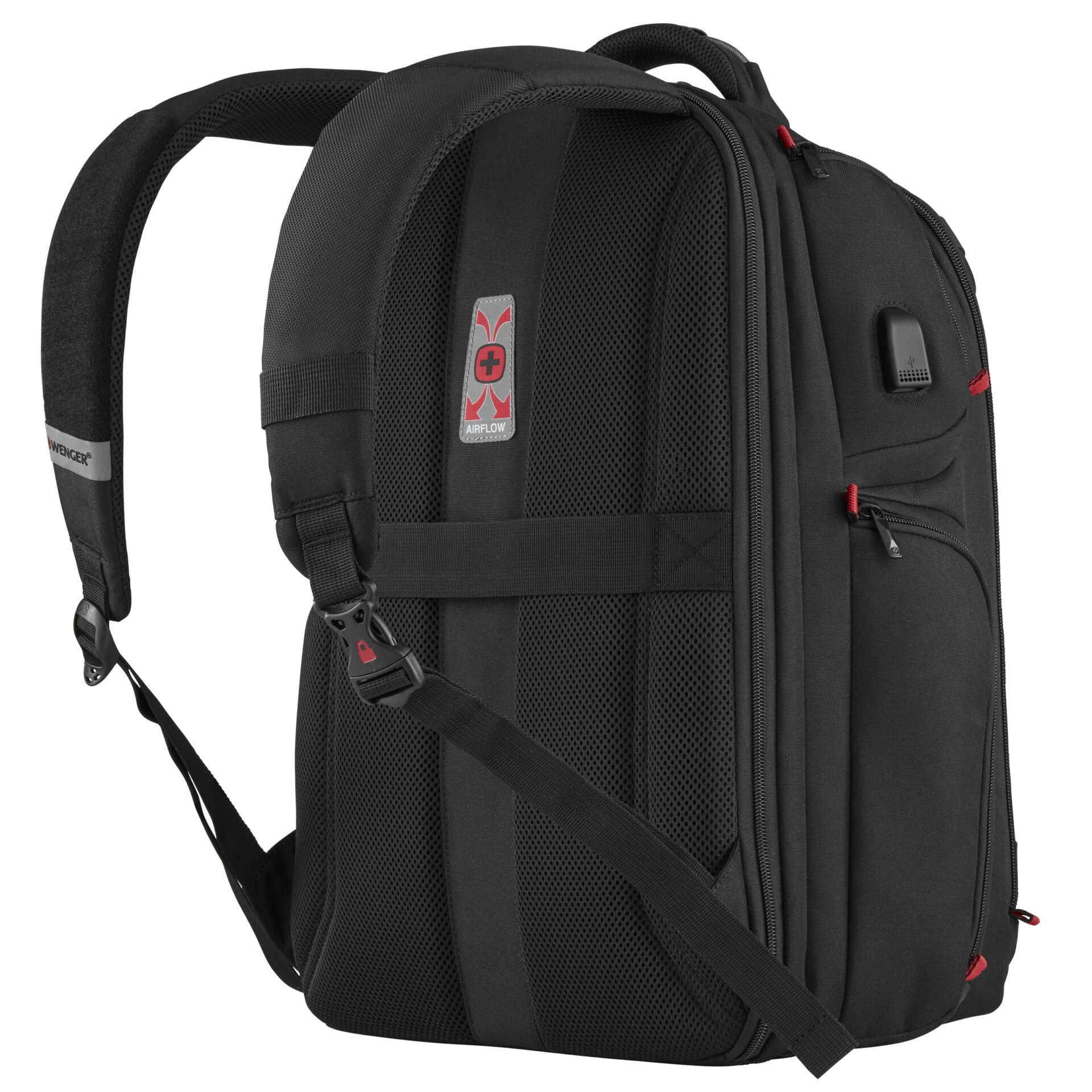 Wenger PlayerOne Gaming-Laptop Rucksack 17,33  schwarz