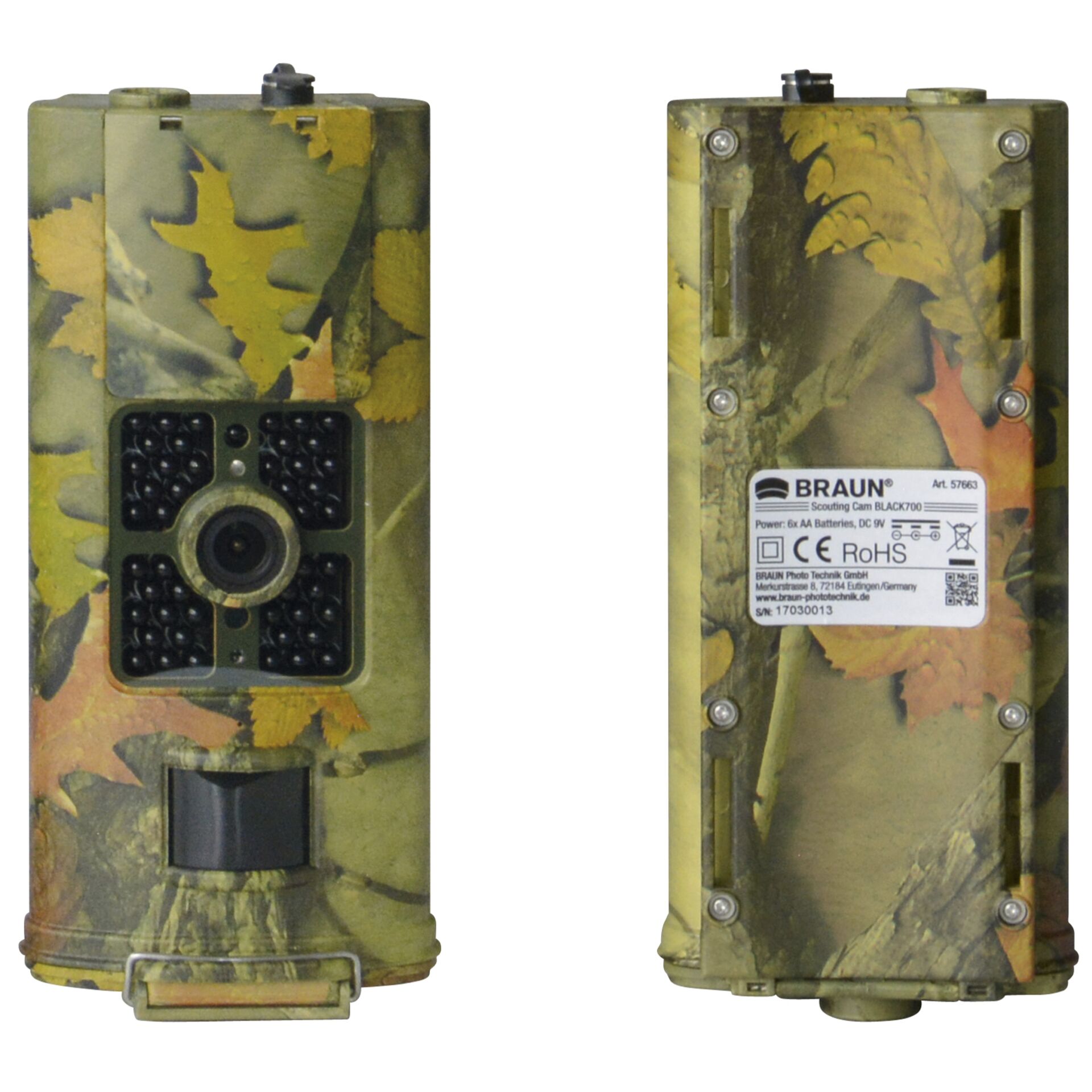 Braun Scouting Cam Black700