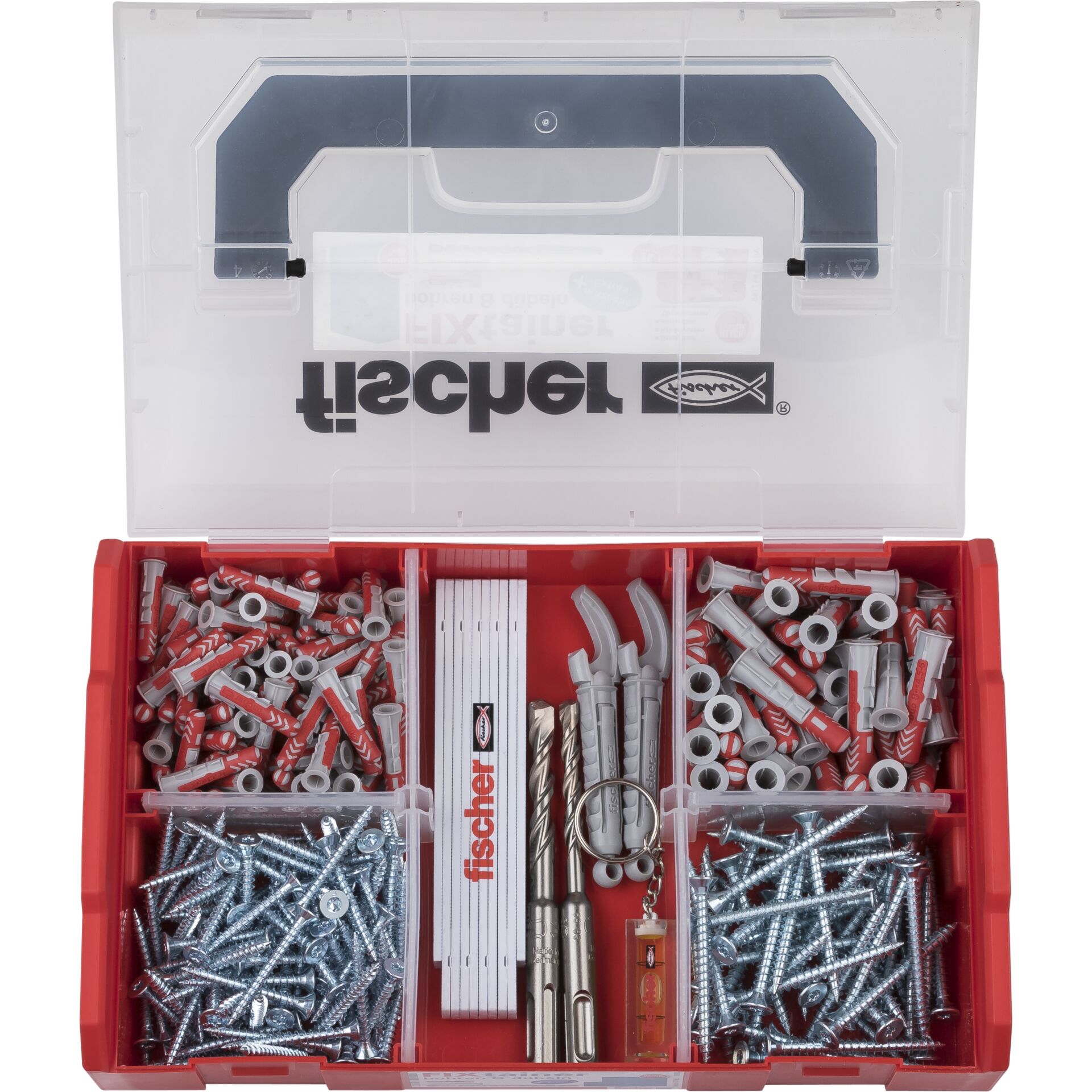 Fischer FIXtainer - drill and plug