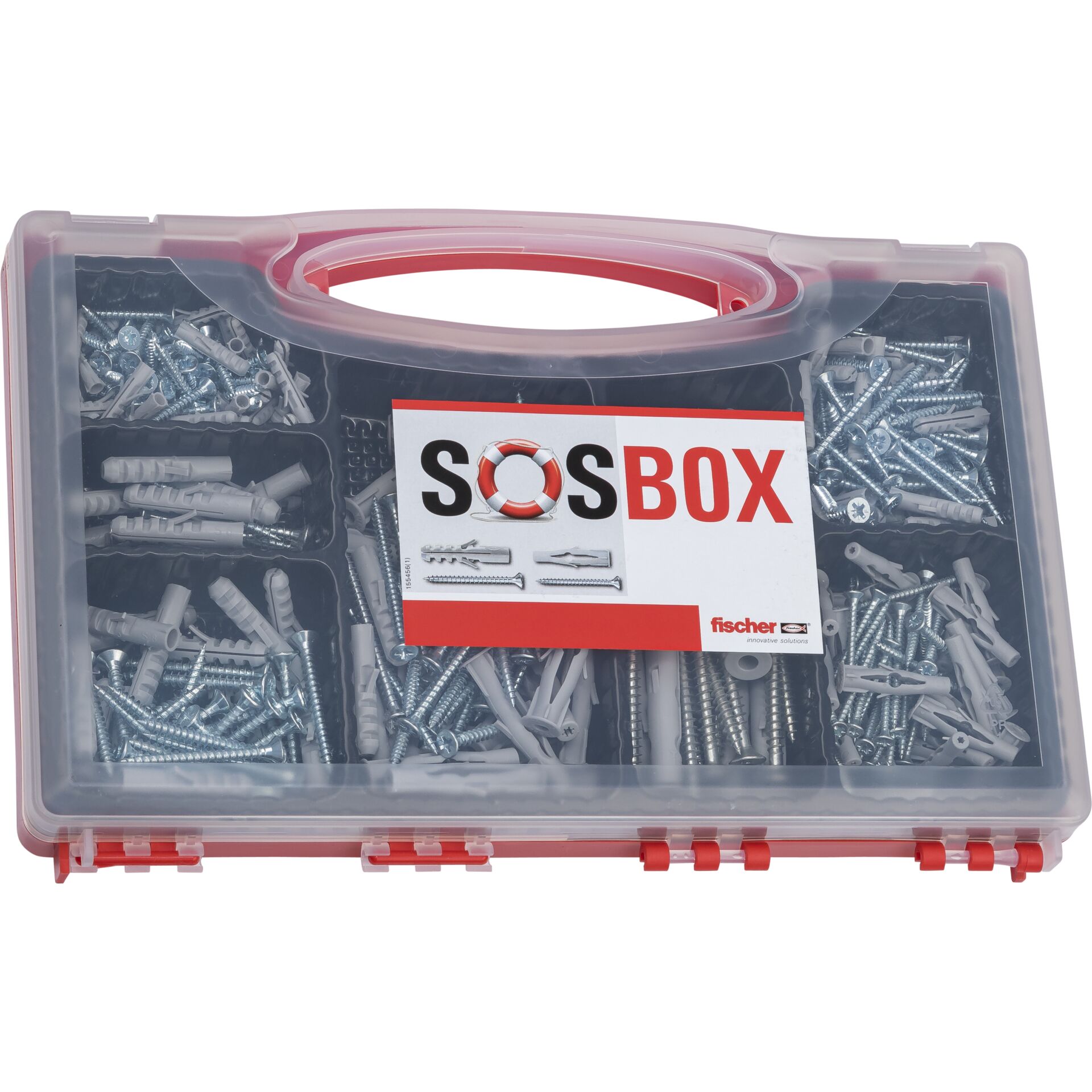 Fischer SOS-Box plug S/FU + screws