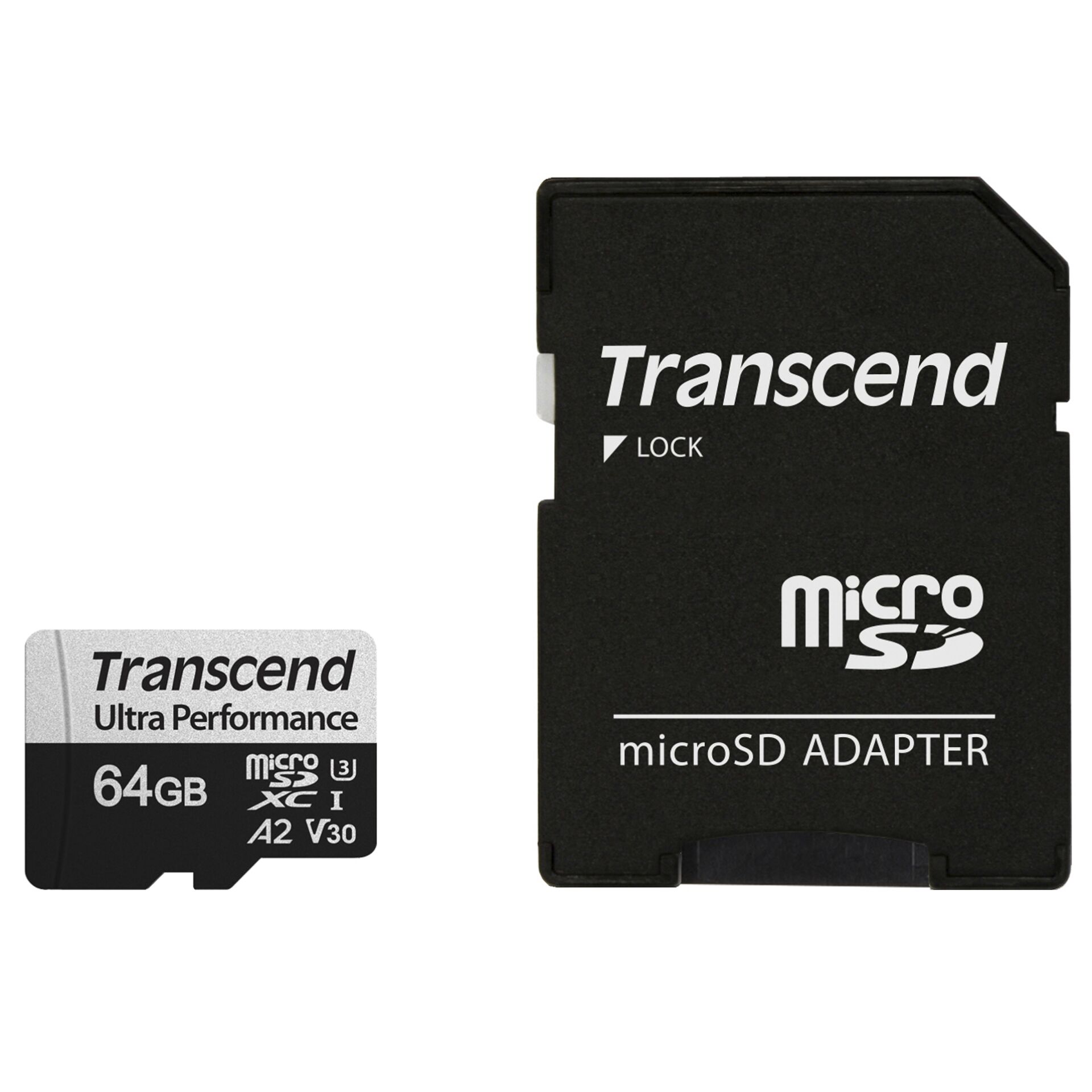 Transcend microSDXC 340S    64GB Class 10 UHS-I U3 A2