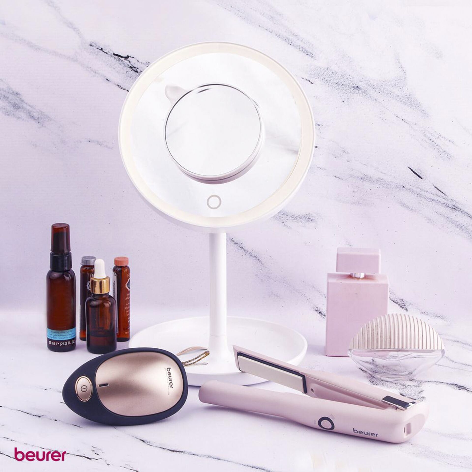 Beurer BS45 specchio cosmetico illuminato