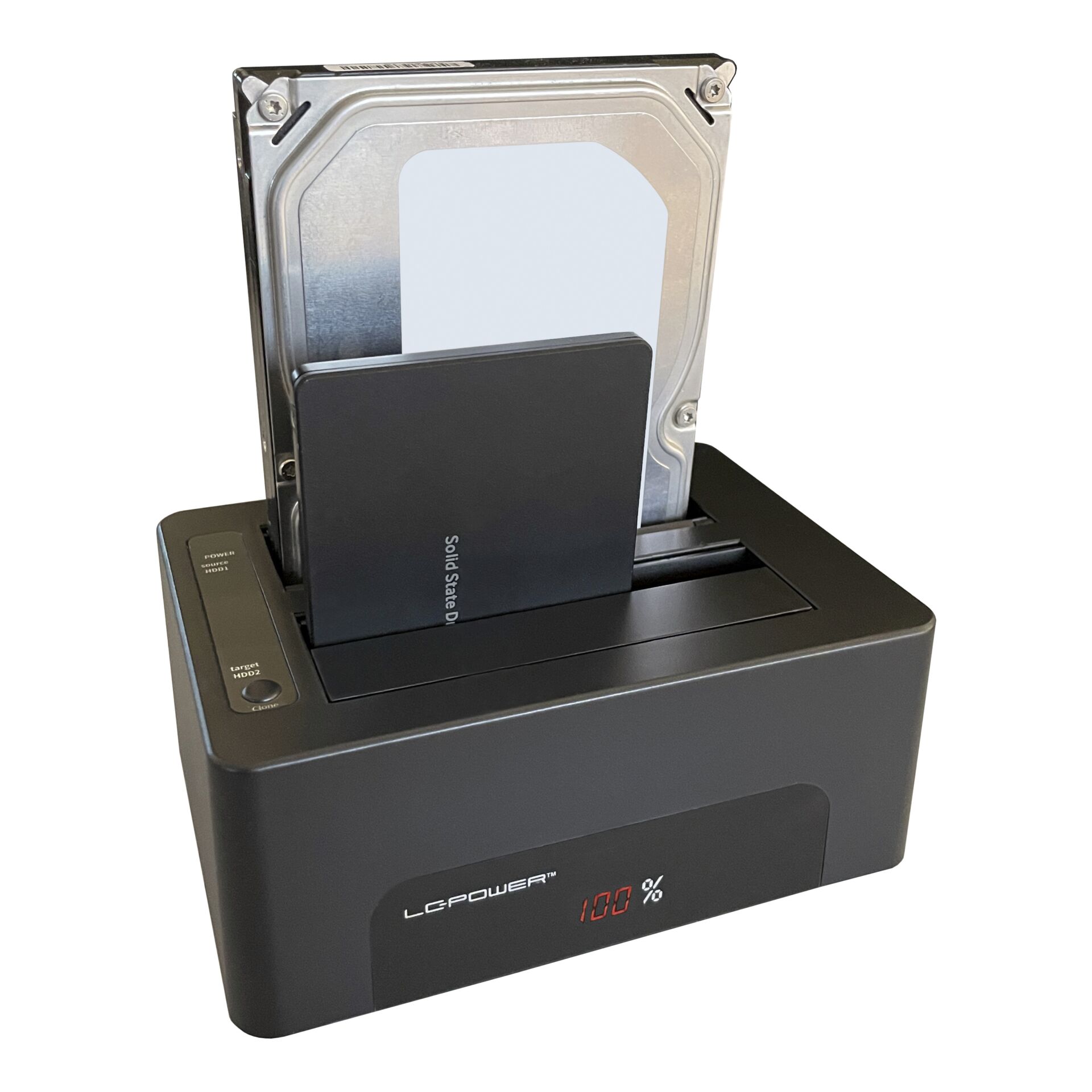 LC Power LC-DOCK-U3-V HDD Docking mit Kopierfunktion
