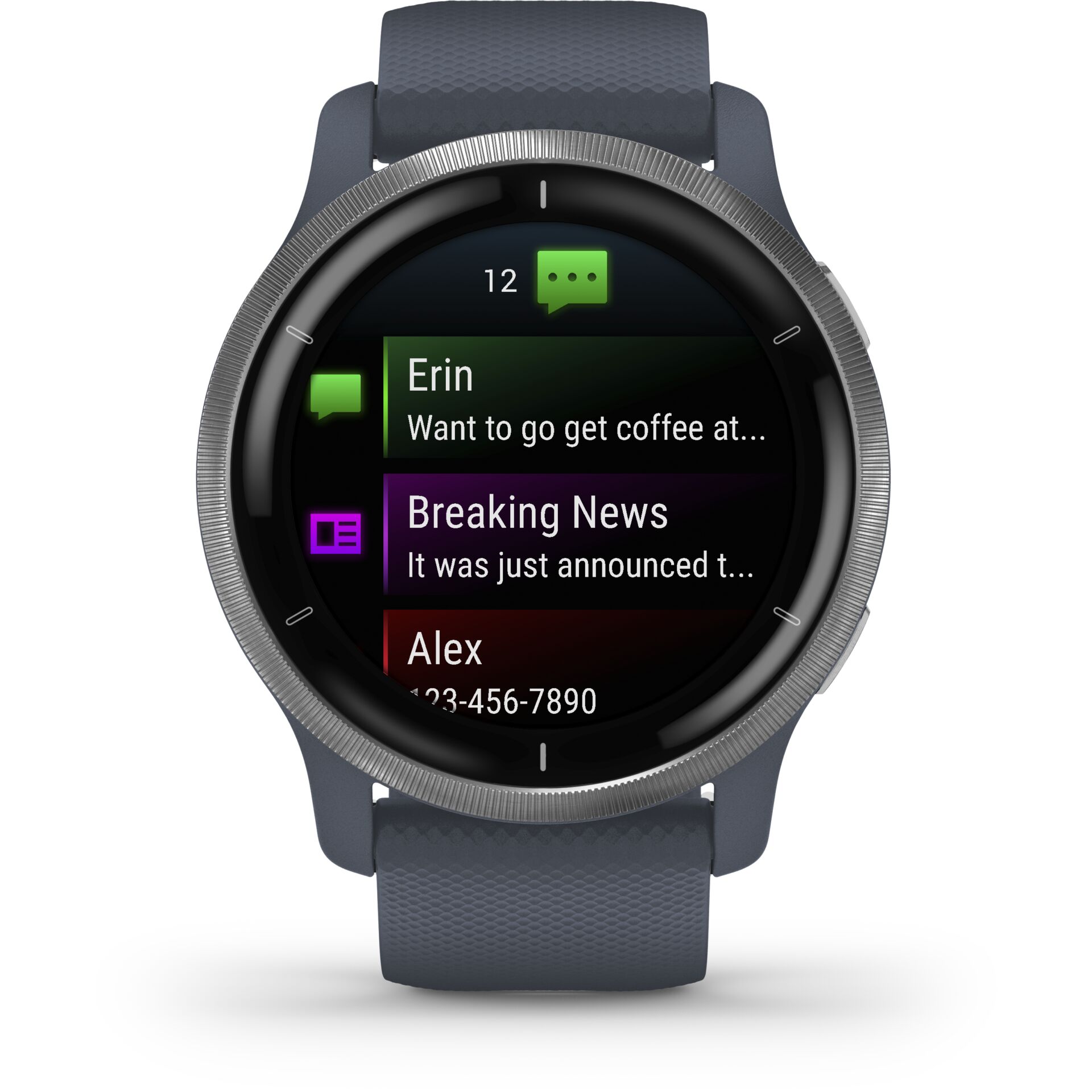 Garmin Venu 2 granito blu/argento