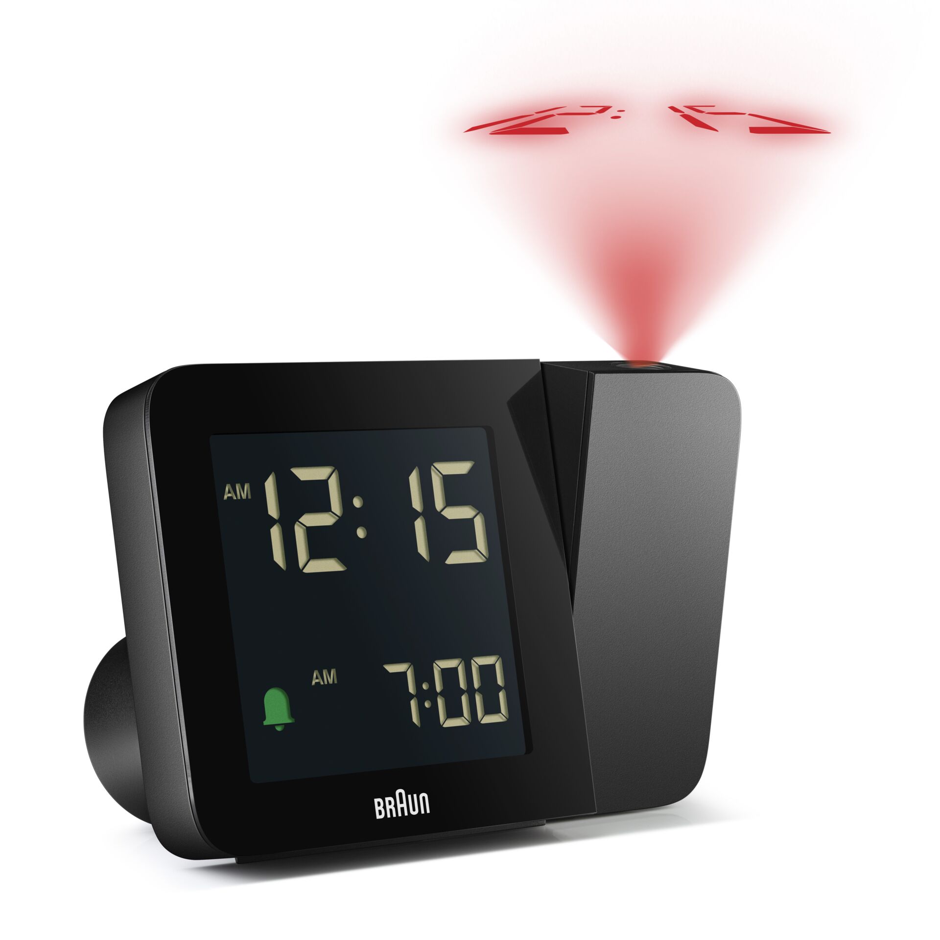 Braun BC 015 B-DCF   sveglia radiocontrollata con proiezi - Braun - Autoscatto Store
