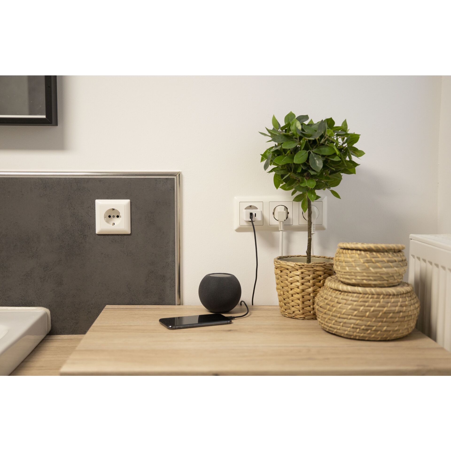 Ansmann Home caricabatt. HC218PD bianco