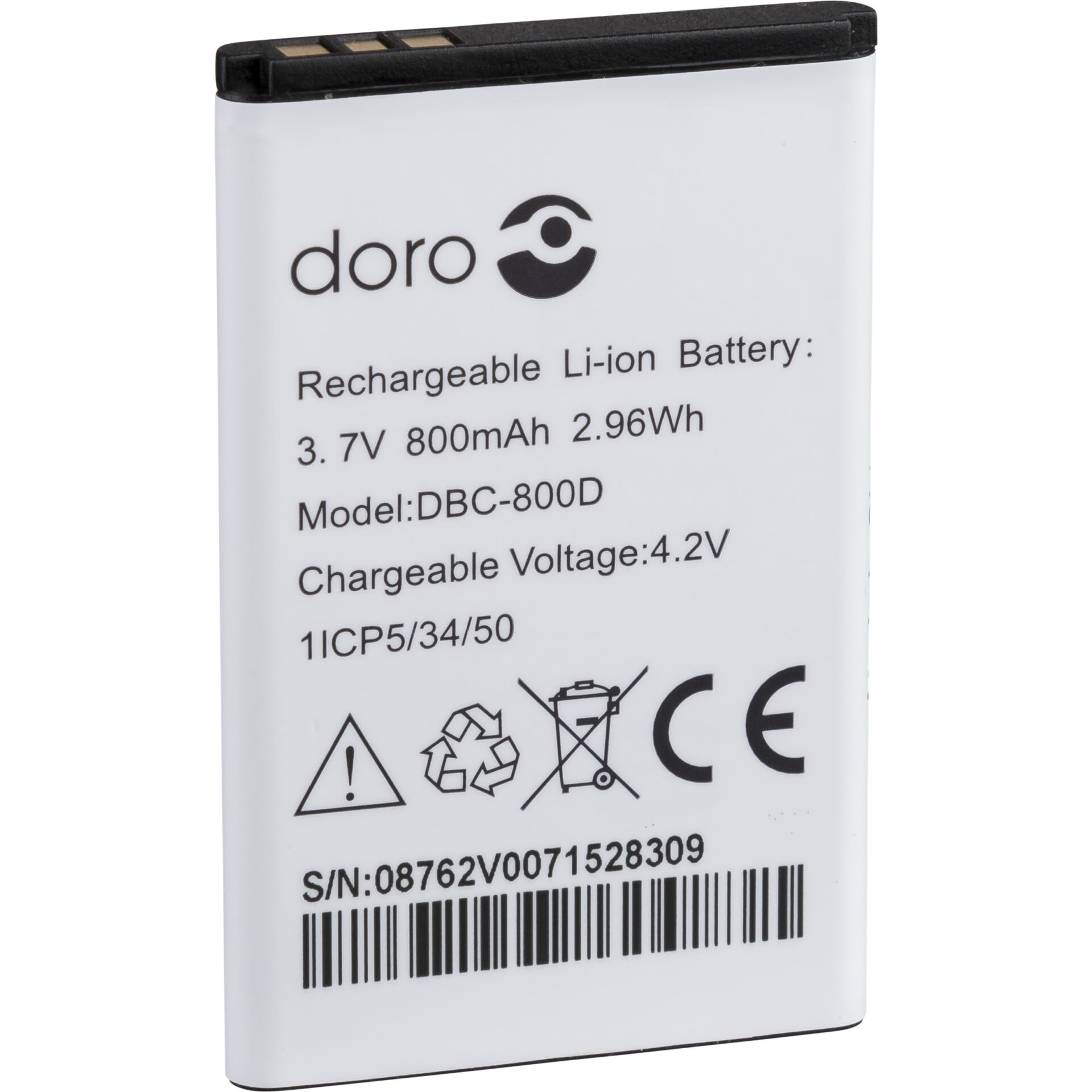 Doro batteria di ricambio adatta per 603x/605x/65xx/551x/503