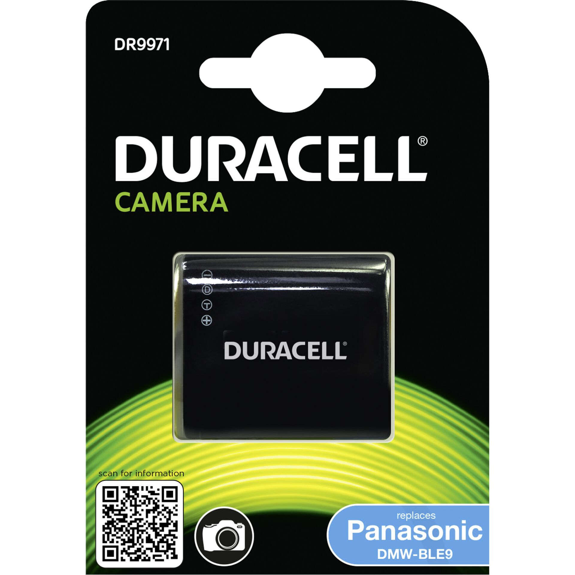 Duracell Li-Ion batt. 780 mAh per Panasonic DMW-BLC10E