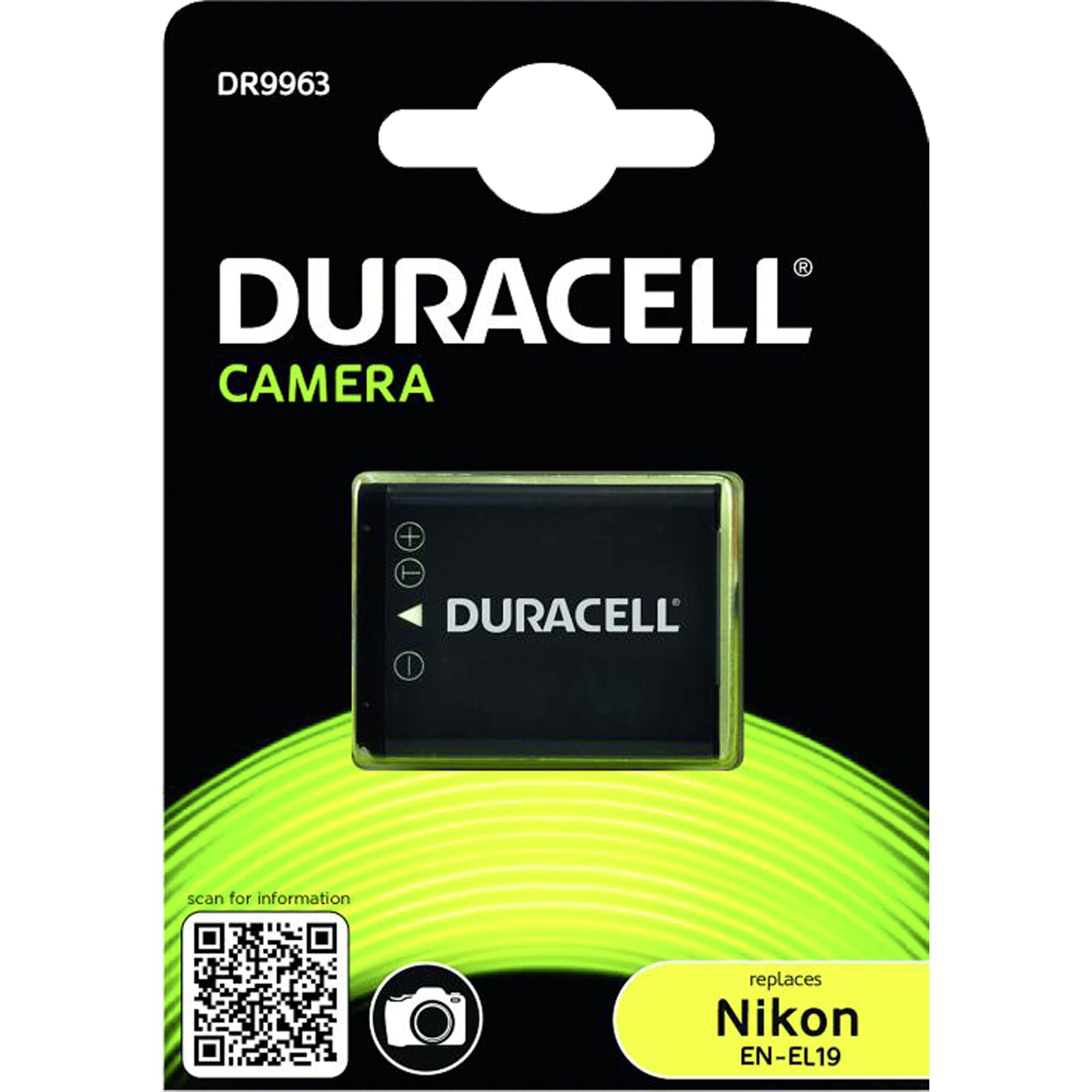 Duracell Li-Ion batt. 700 mAh per Nikon EN-EL19
