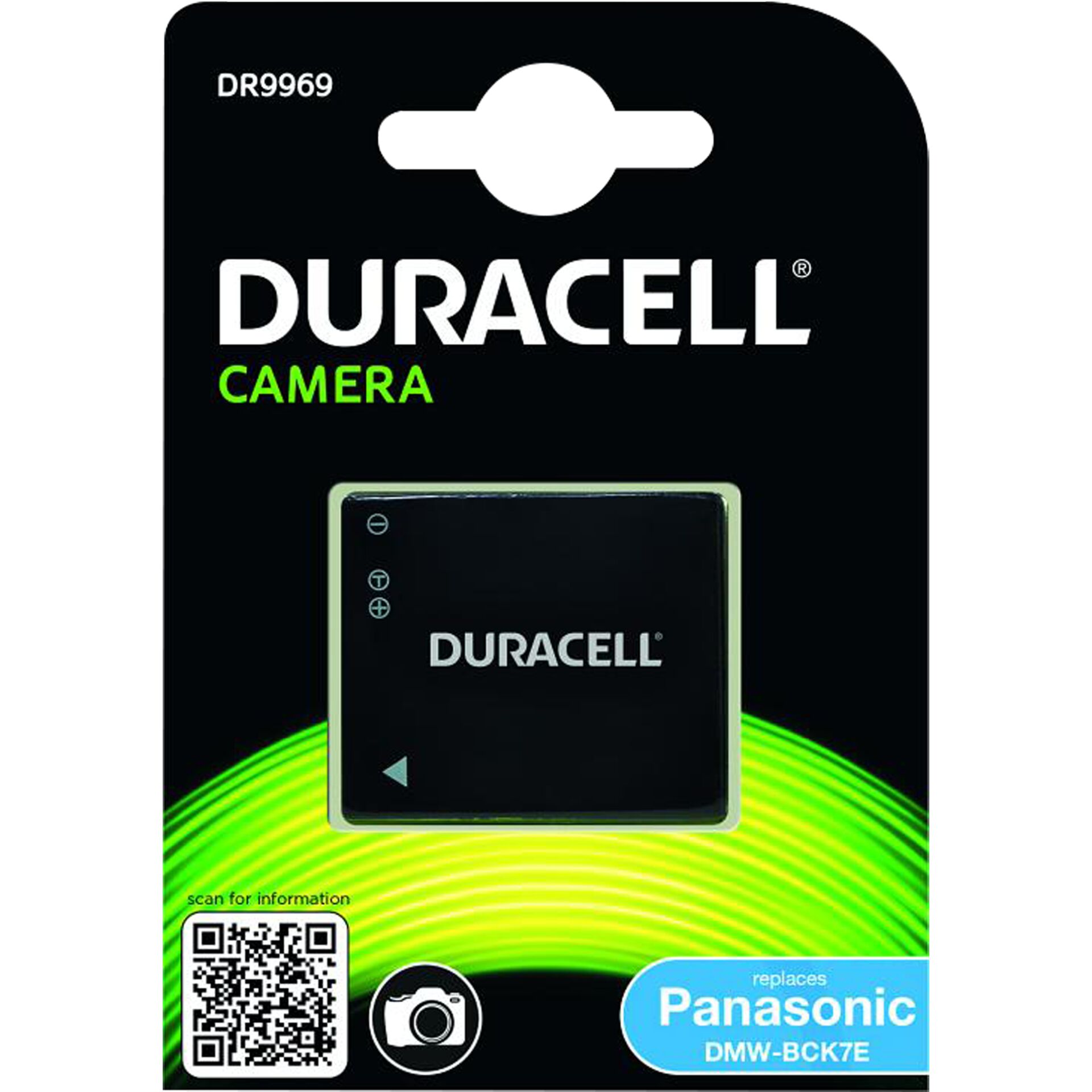 Duracell Li-Ion batt. 700 mAh per Panasonic DMW-BCK7E