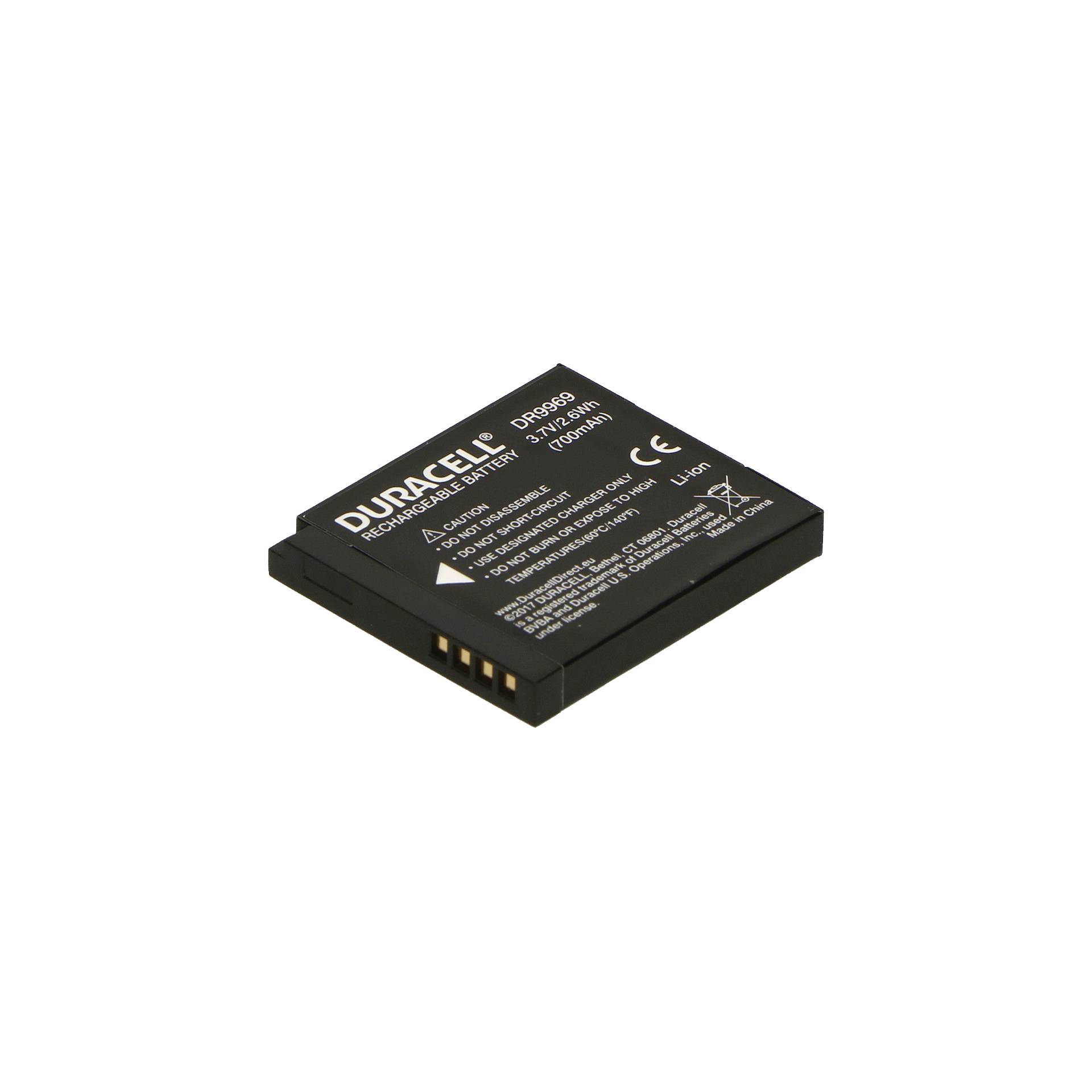 Duracell Li-Ion batt. 700 mAh per Panasonic DMW-BCK7E