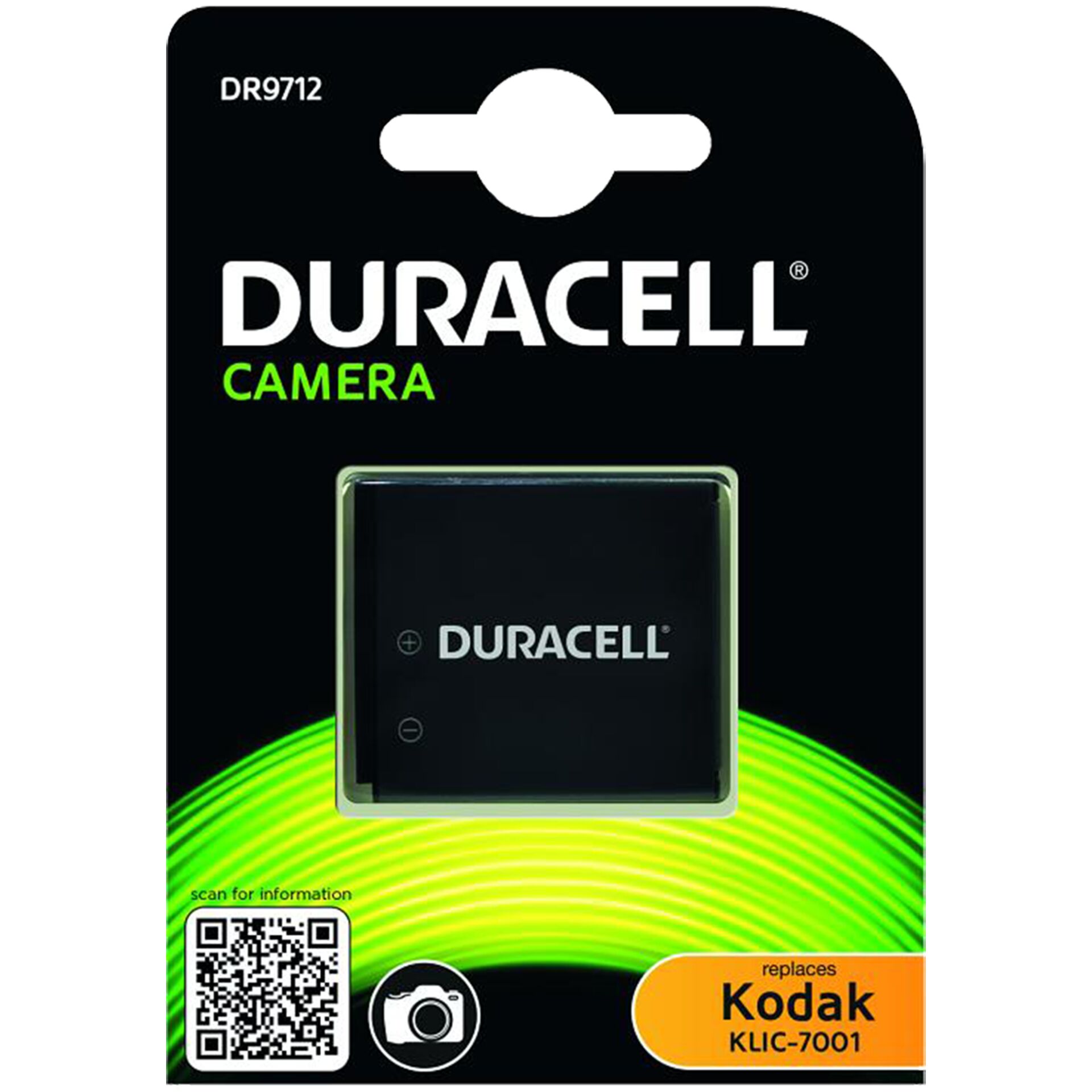 Duracell batt. ioni di litio 700mAh per Kodak KLIC-7001