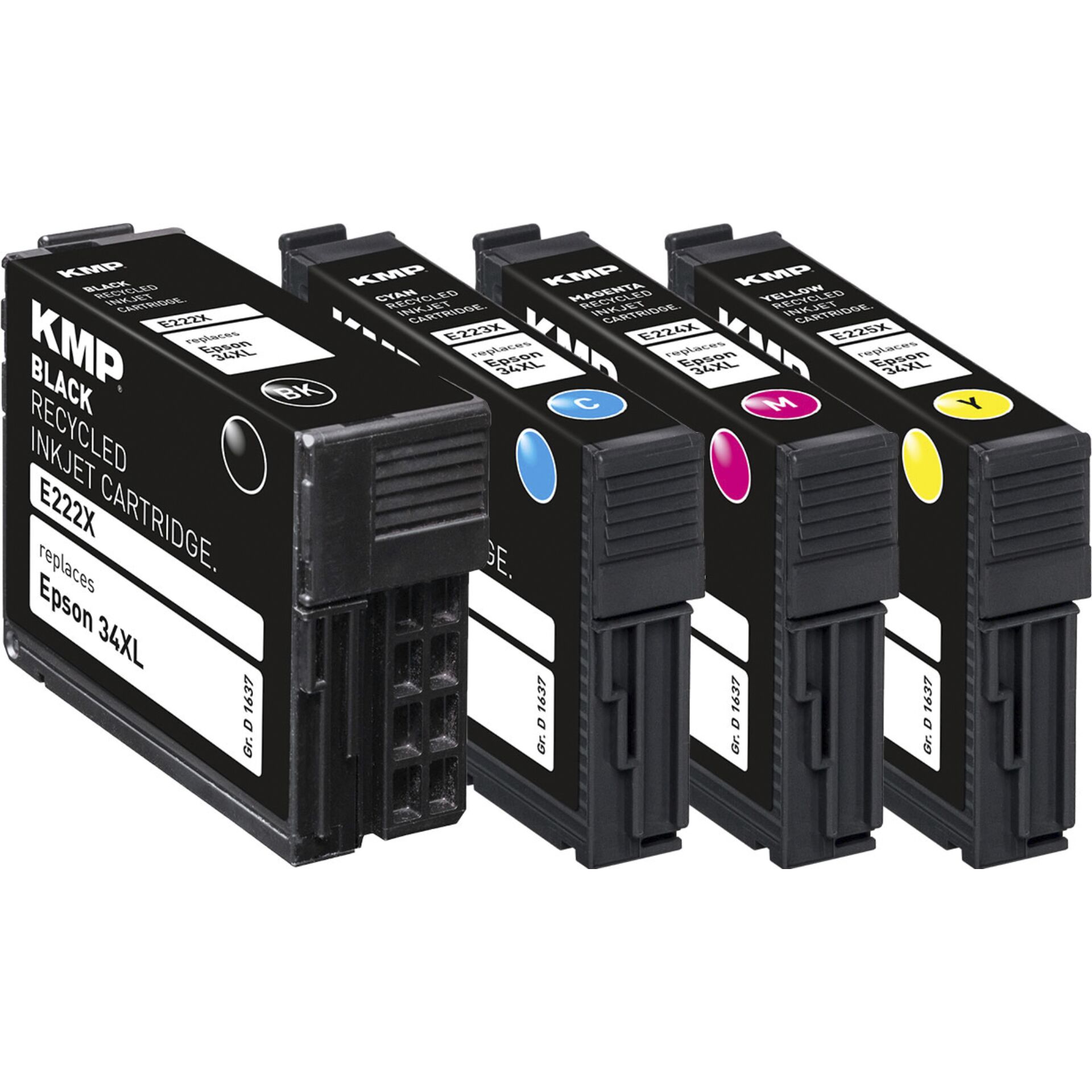 KMP E222XV Multipack BK/C/M/Y compatibile con Epson T 3476 X