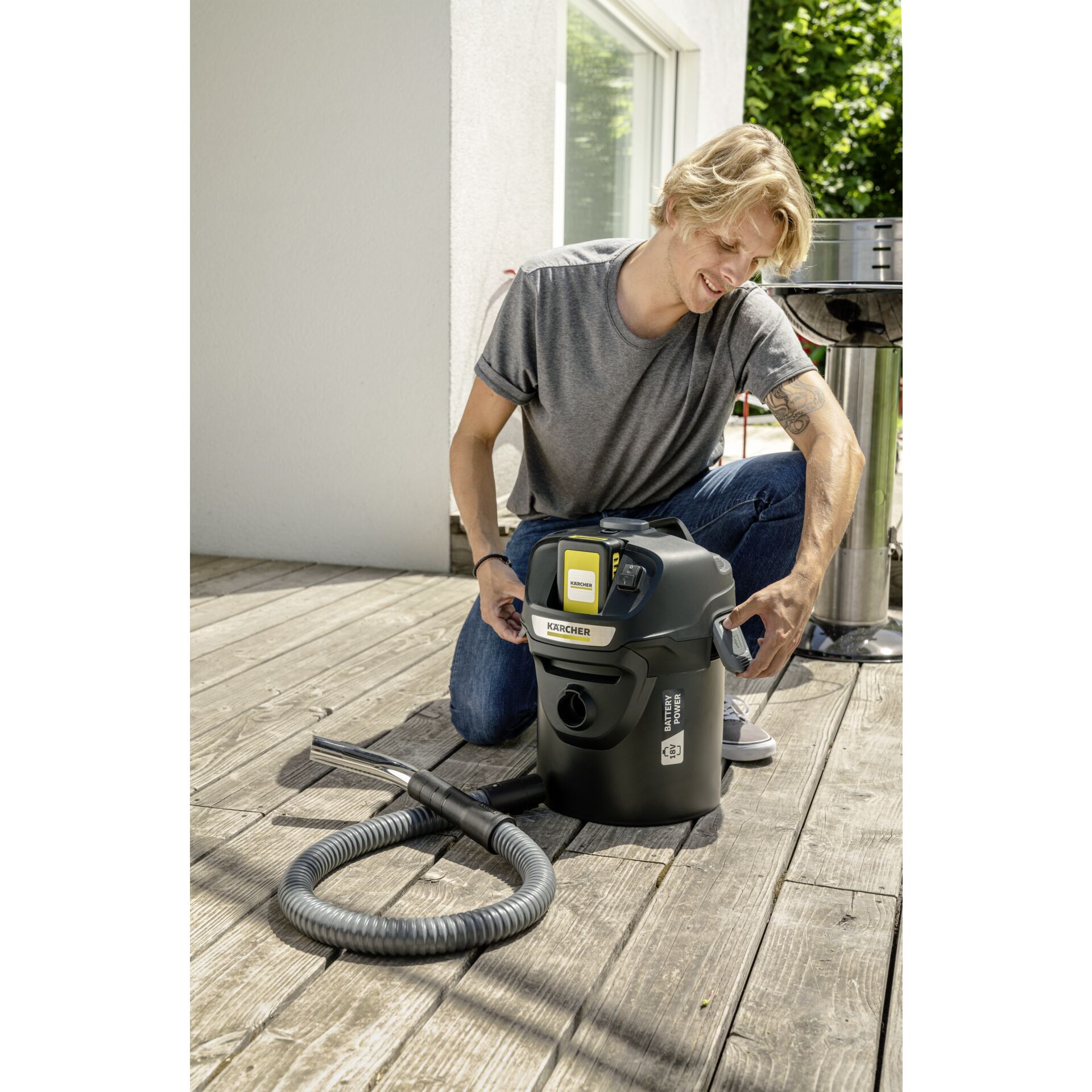 Kärcher AD 2 Battery kit aspira cenere a batteria
