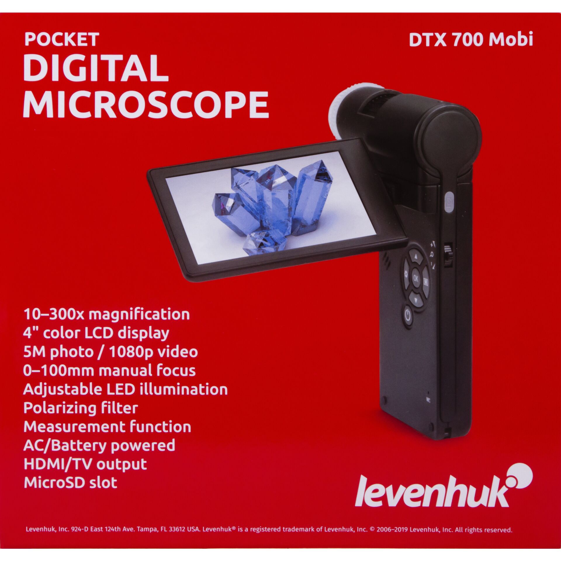 Levenhuk DTX 700 mobil digitales Mikroskop