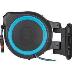 Gardena avvolgitubo a parete RollUp M/L (turchese) 25 m 2