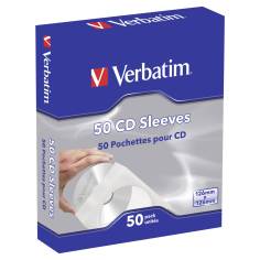 Verbatim CD / DVD Papierhülle Papersleeve 50 Pack