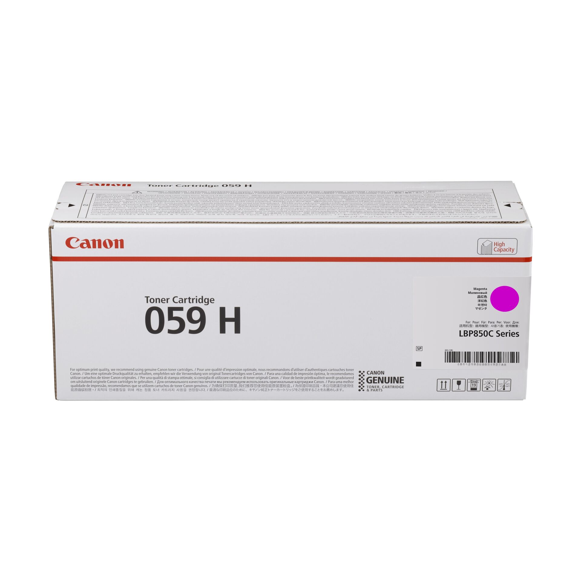 Canon cartuccia inchiostro 059 H M magenta