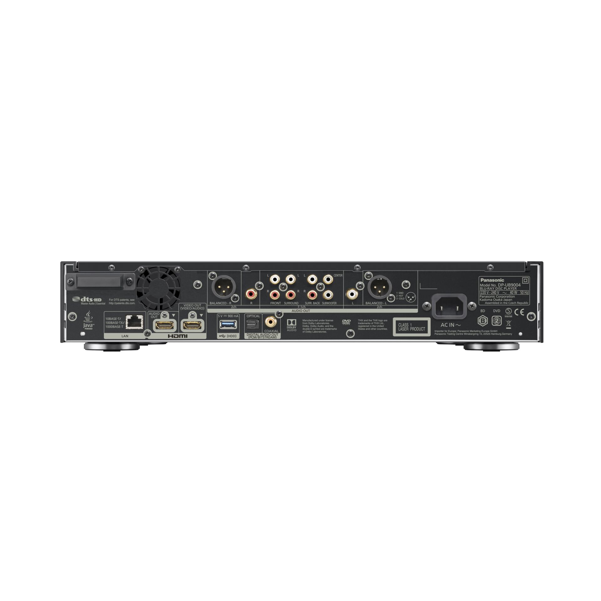 Panasonic DP-UB9004EG1 nero