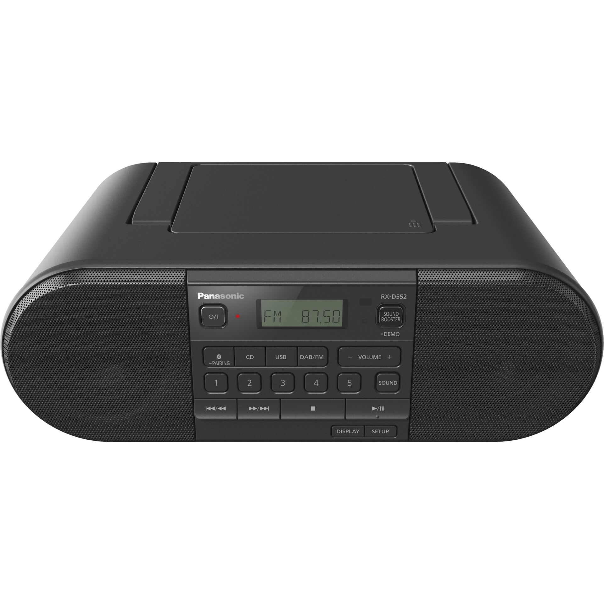 Panasonic RX-D552E-K nero