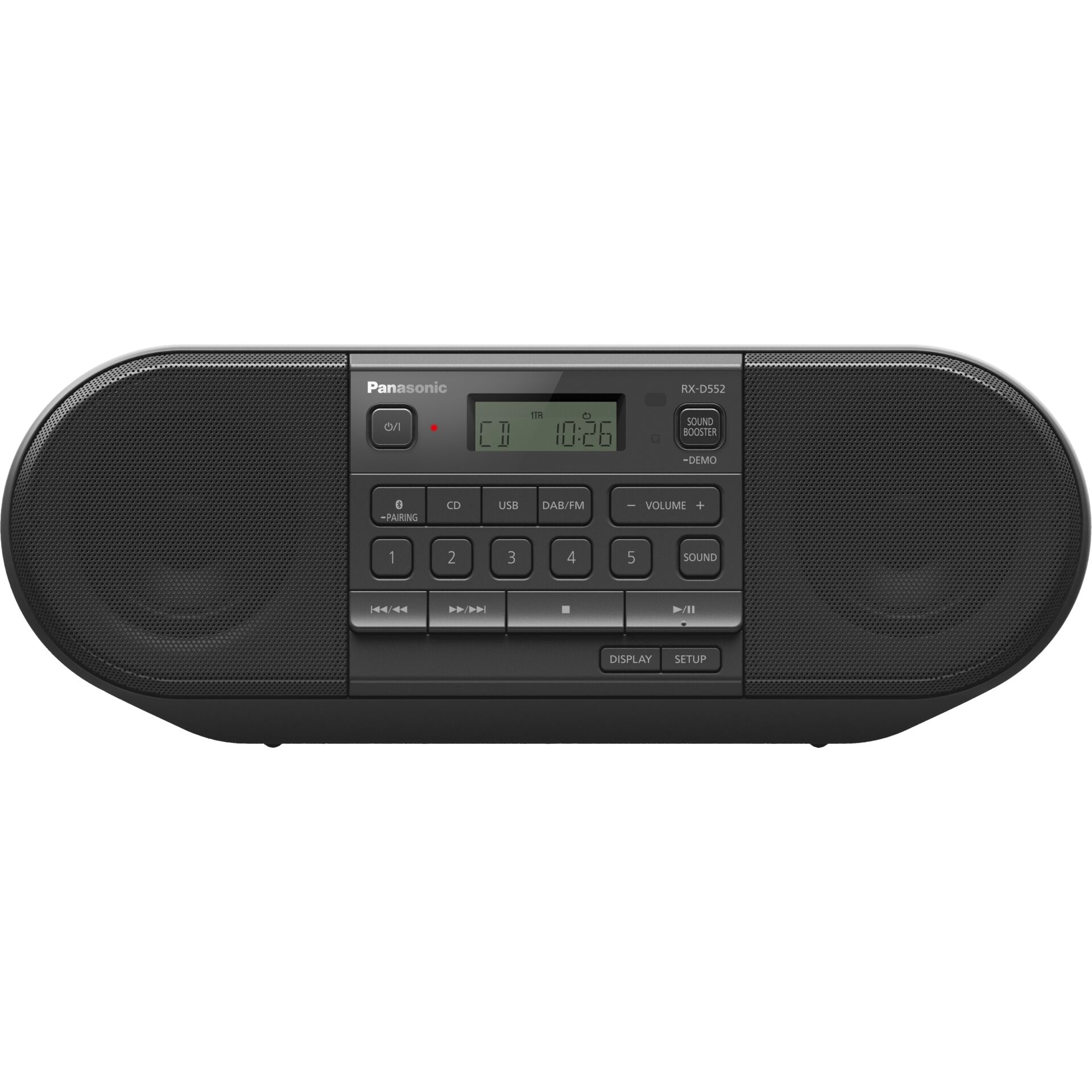 Panasonic RX-D552E-K nero