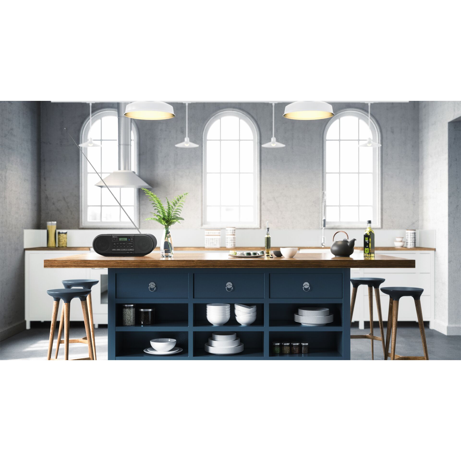 Panasonic RX-D552E-K nero