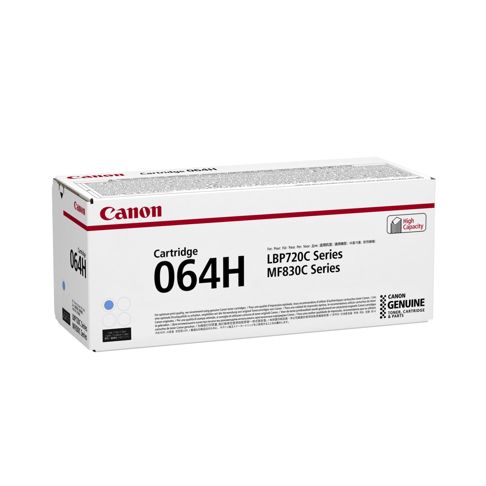Canon cartuccia toner 064 H C ciano