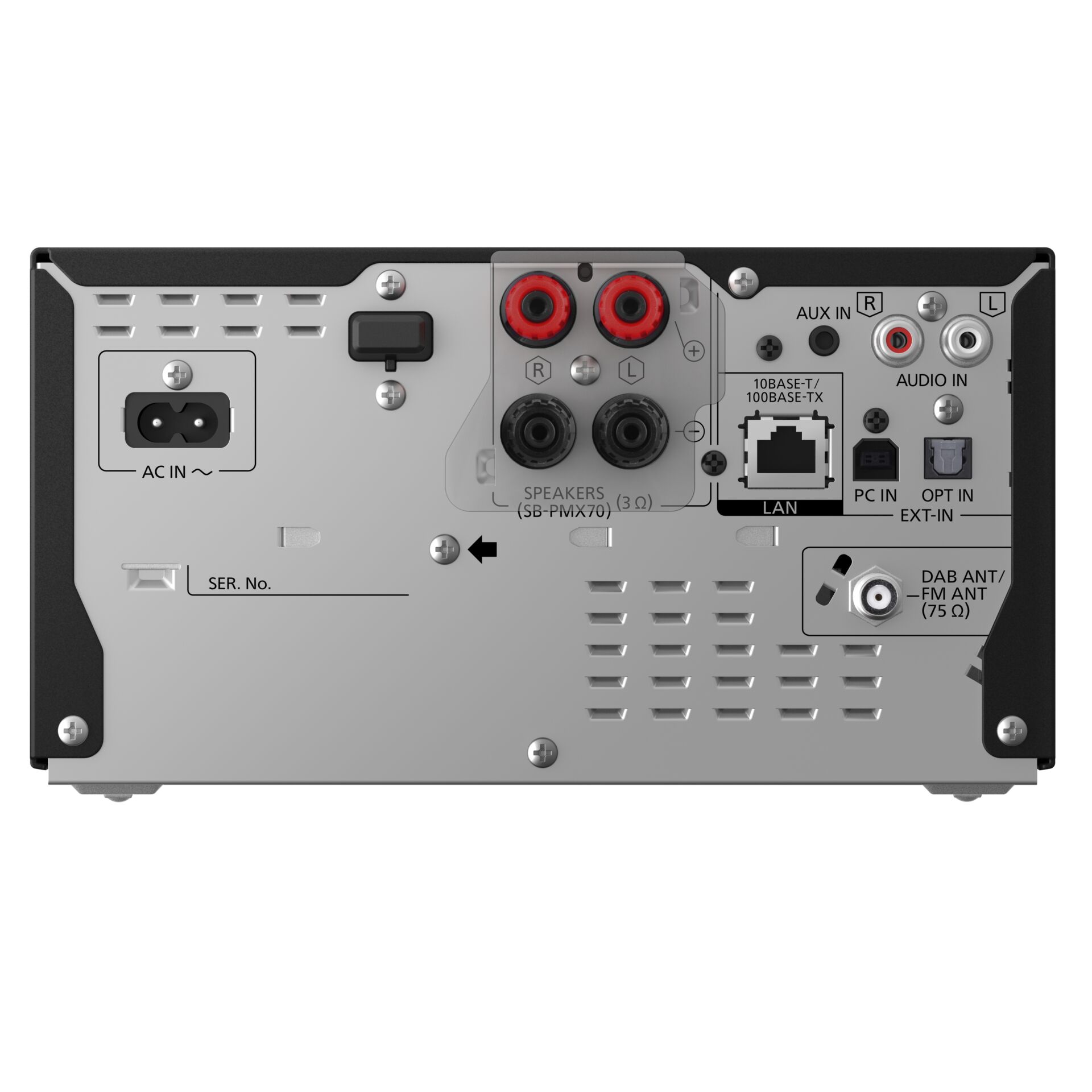 Panasonic SC-PMX802E-S argento