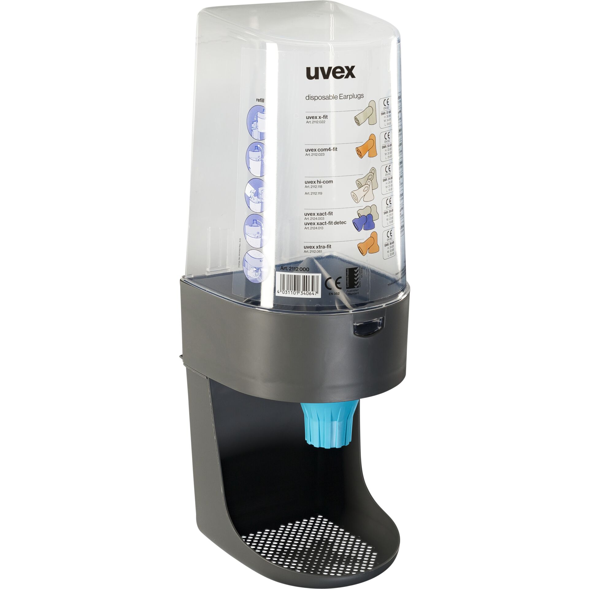 uvex dispenser  one 2 click