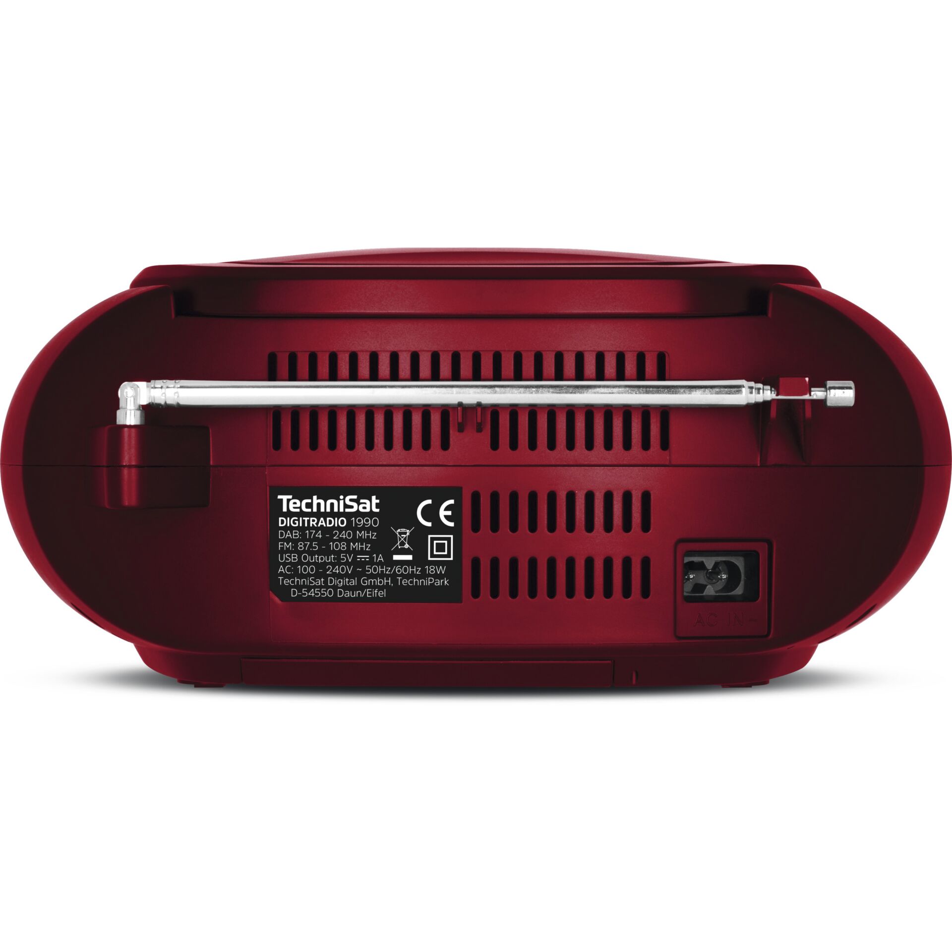 Technisat DigitRadio 1990 rosso