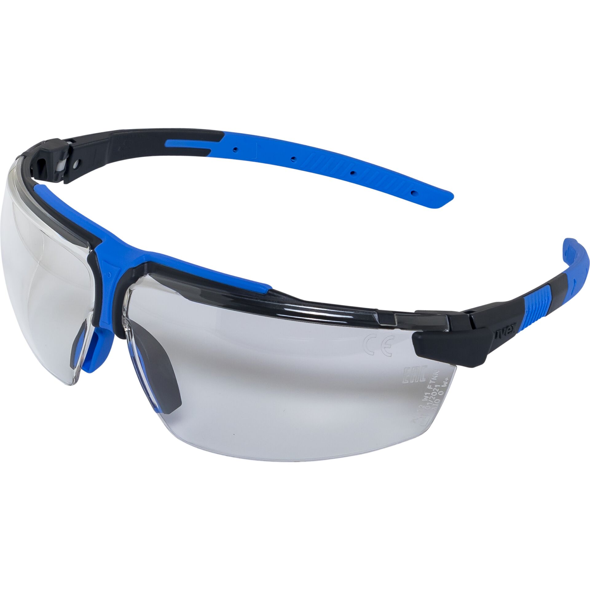 uvex occhiali con astine i-3 antracite/blu 2