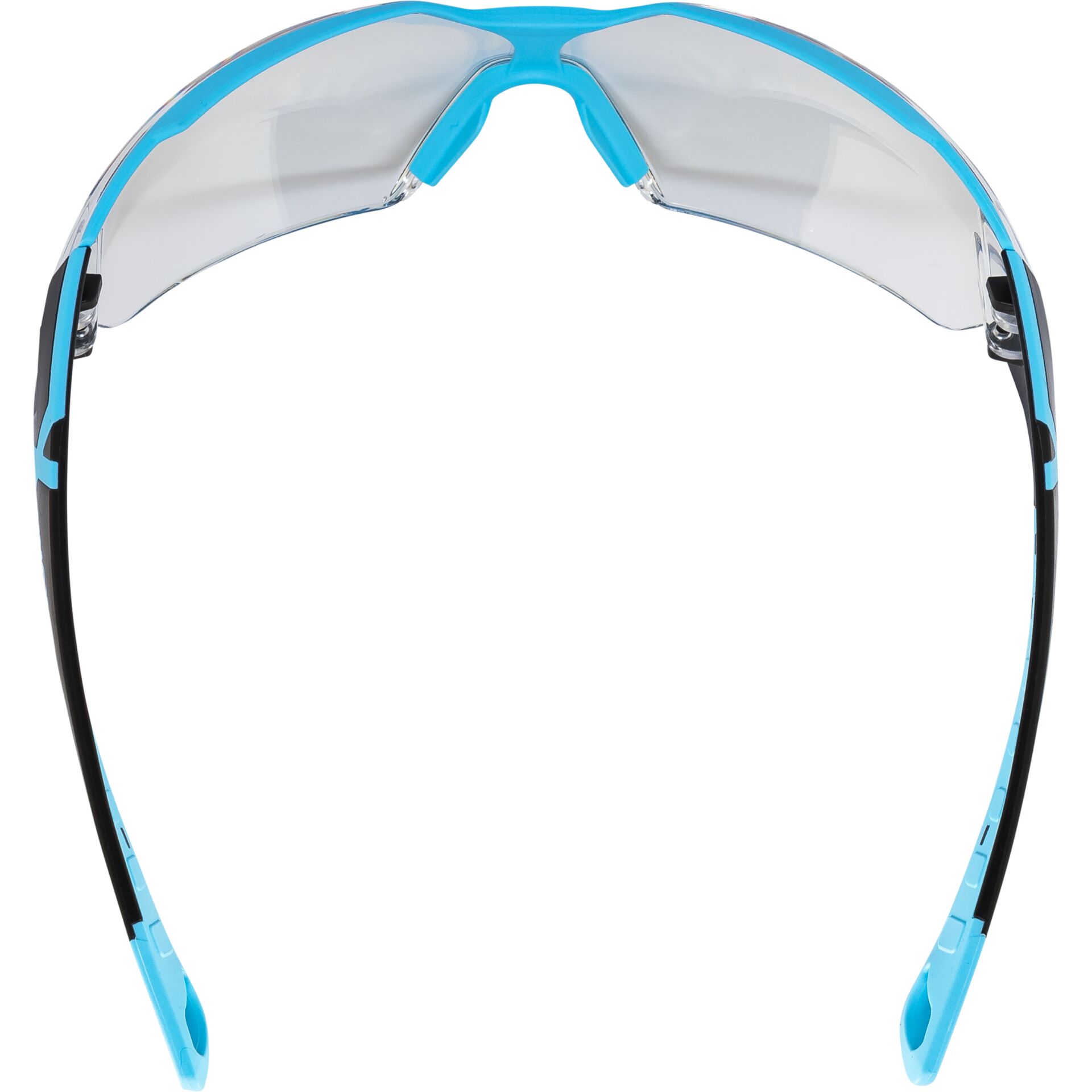 uvex occhiali con astine pheos cx2 nero/azzurro