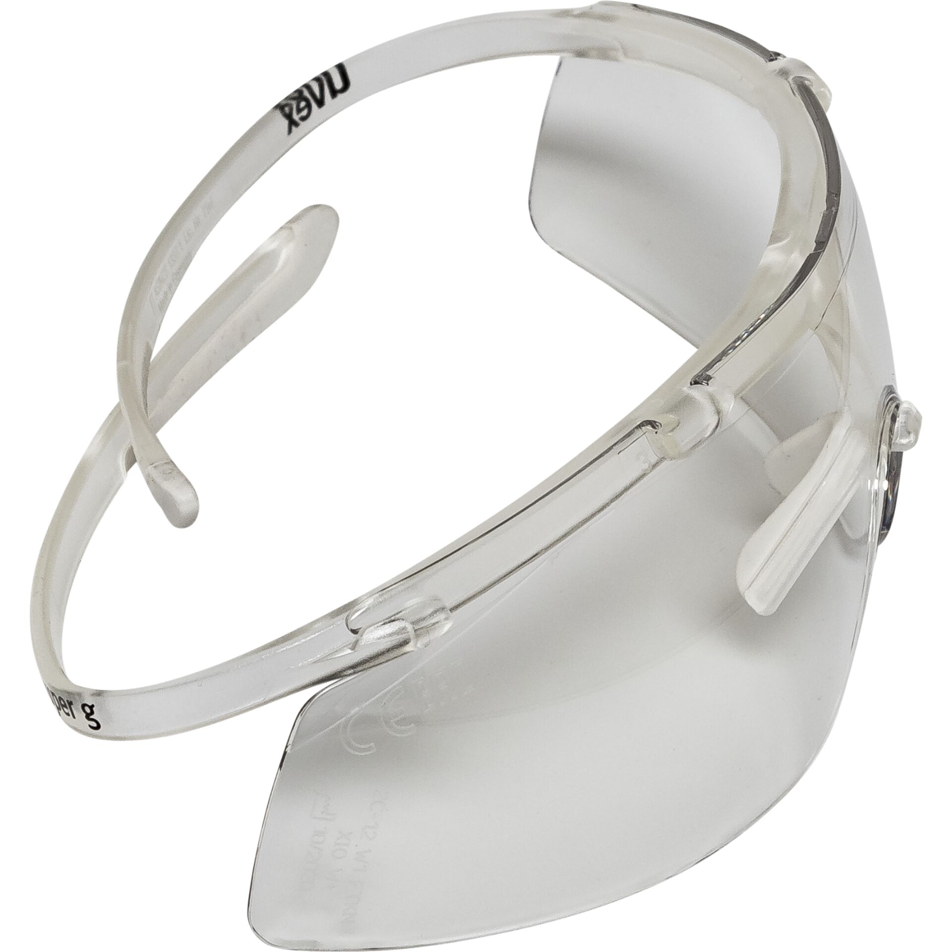 uvex occhiali con astine Super g trasparente
