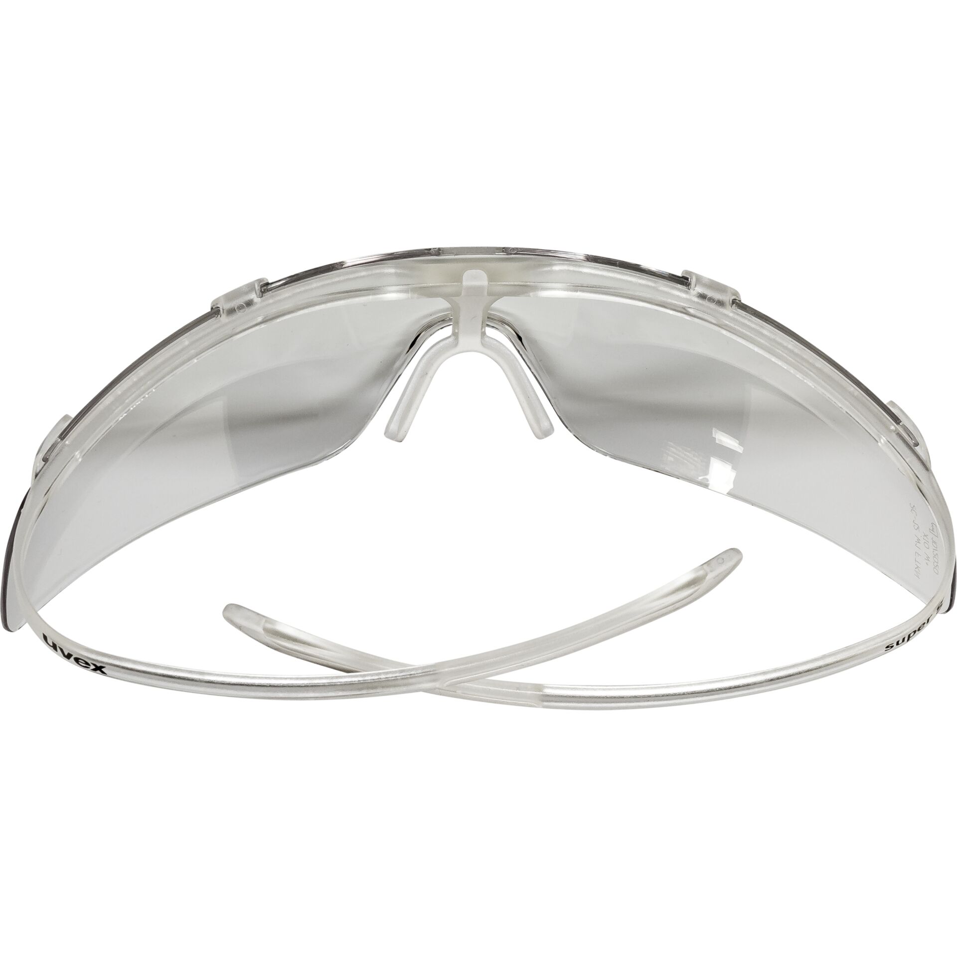 uvex occhiali con astine Super g trasparente