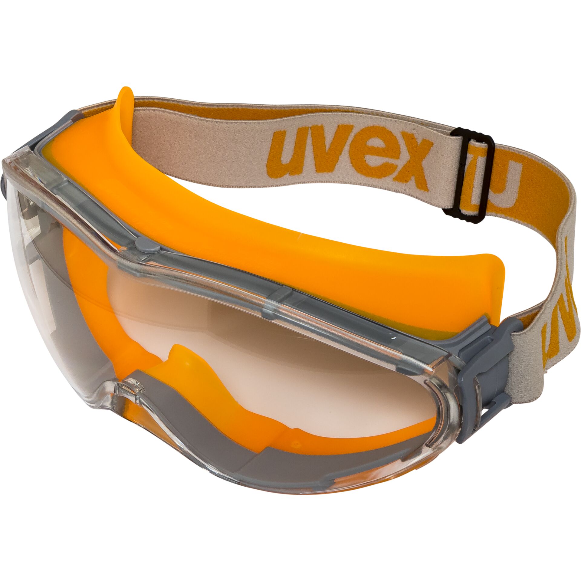 uvex occhiali a mascherina ultrasonic grigio/arancio