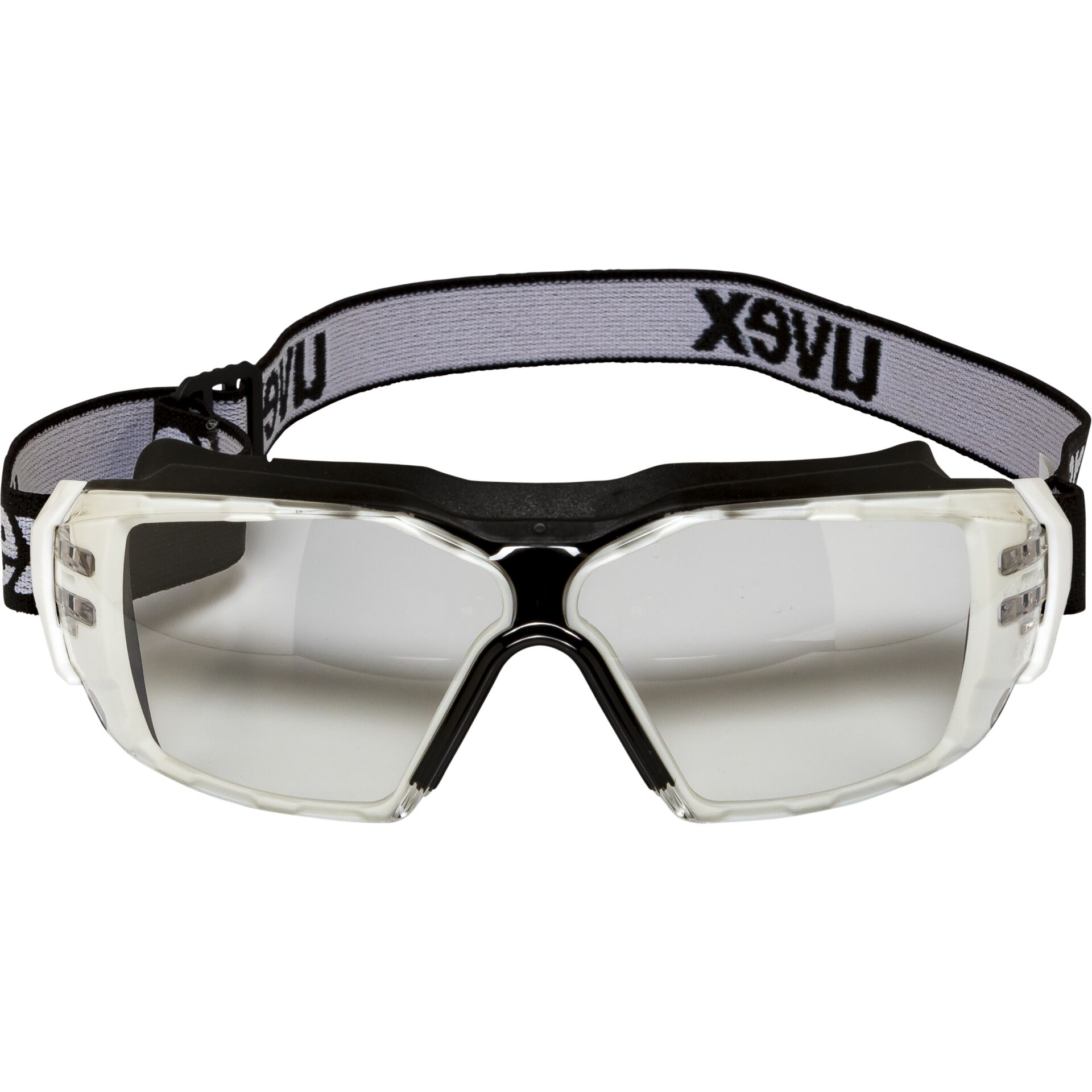 uvex occhiali a mascherina pheos cx2 sonic bianco/nero