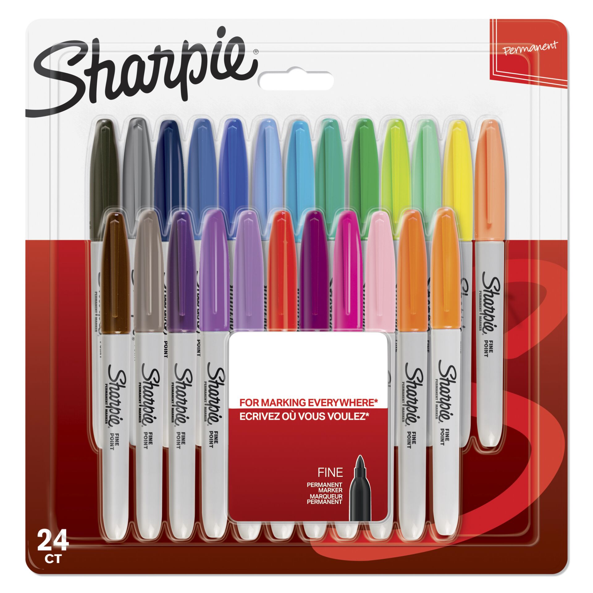 1x24 Sharpie Permanentmarker F 24 colours