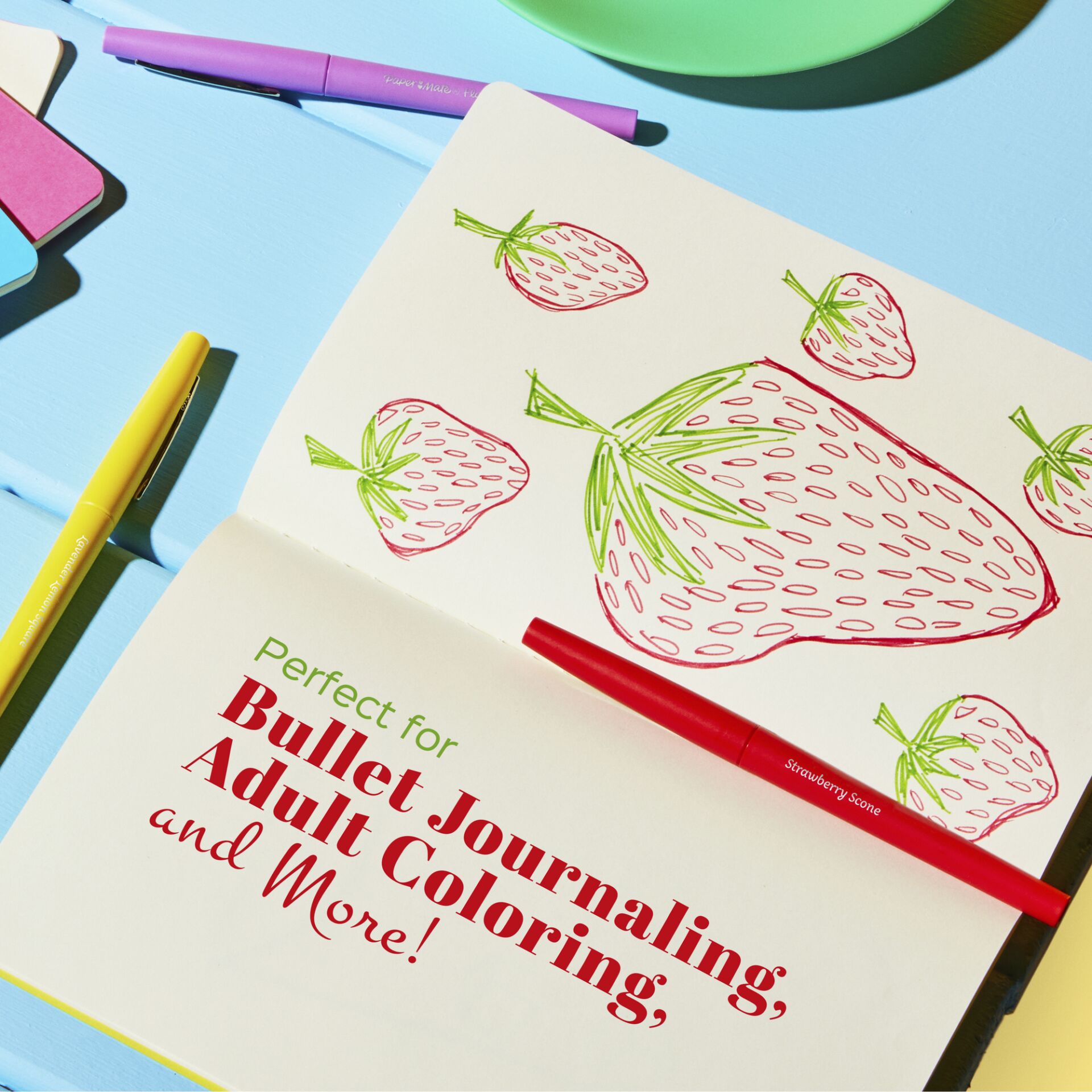 1x12 carta Mate Flair pennarelli Scented M