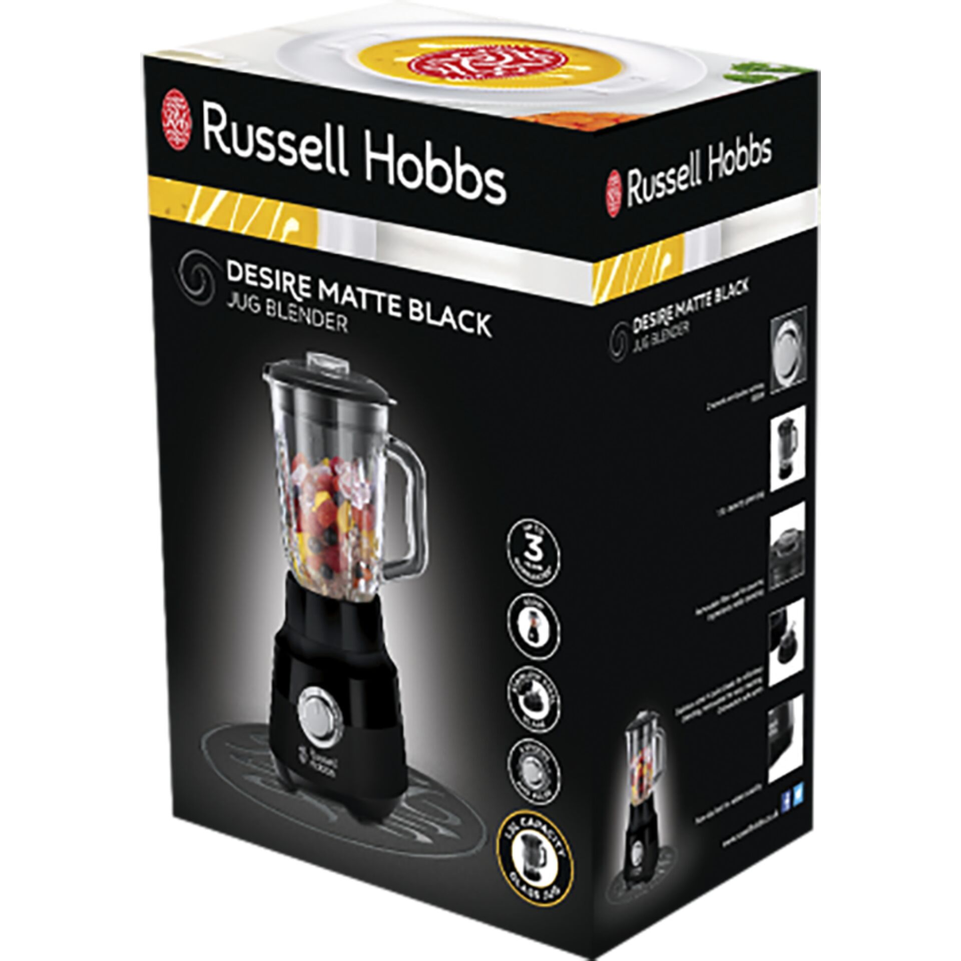 Russell Hobbs 24722-56 Matte Black Table Blender